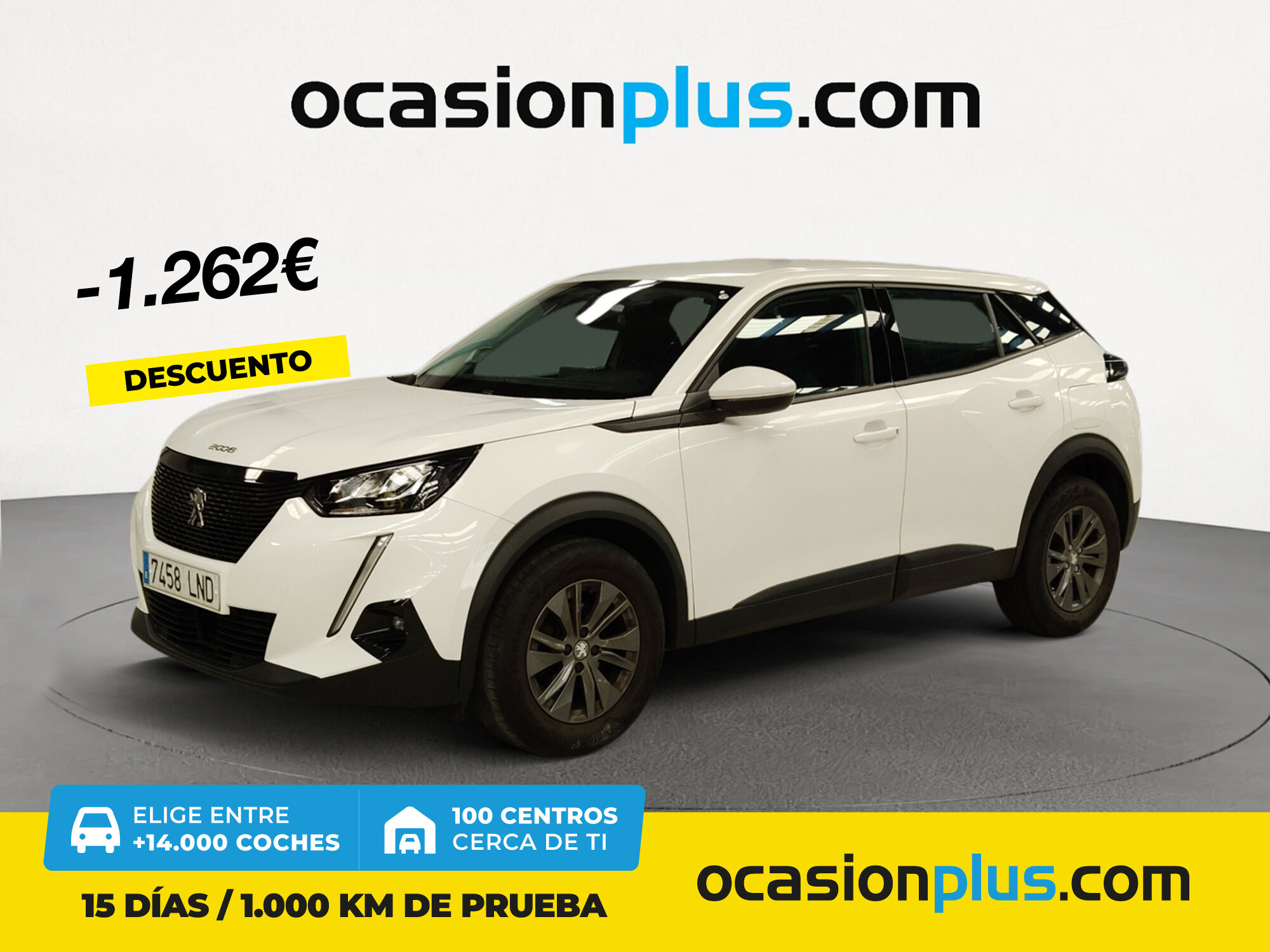 PEUGEOT 2008 (Puretech 100 S&S Active Pack 75 kW (100 CV)) en Madrid