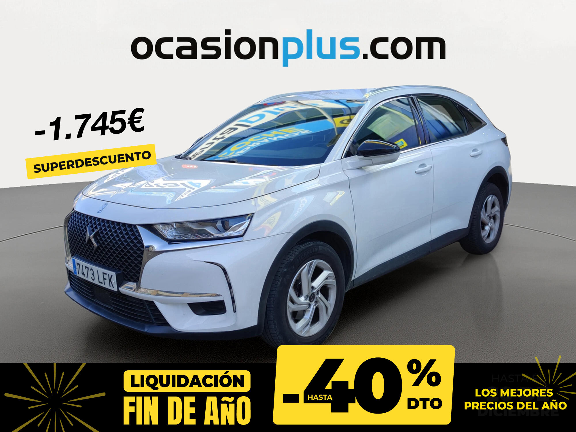 DS DS 7 Crossback (BlueHDi 130 Be Chic 96 kW (130 CV)) en Madrid