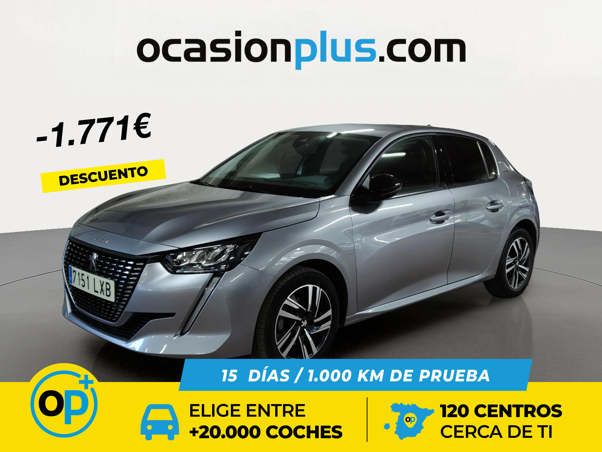 PEUGEOT 208 (BlueHDi 100 Allure 73 kW (100 CV)) en Madrid