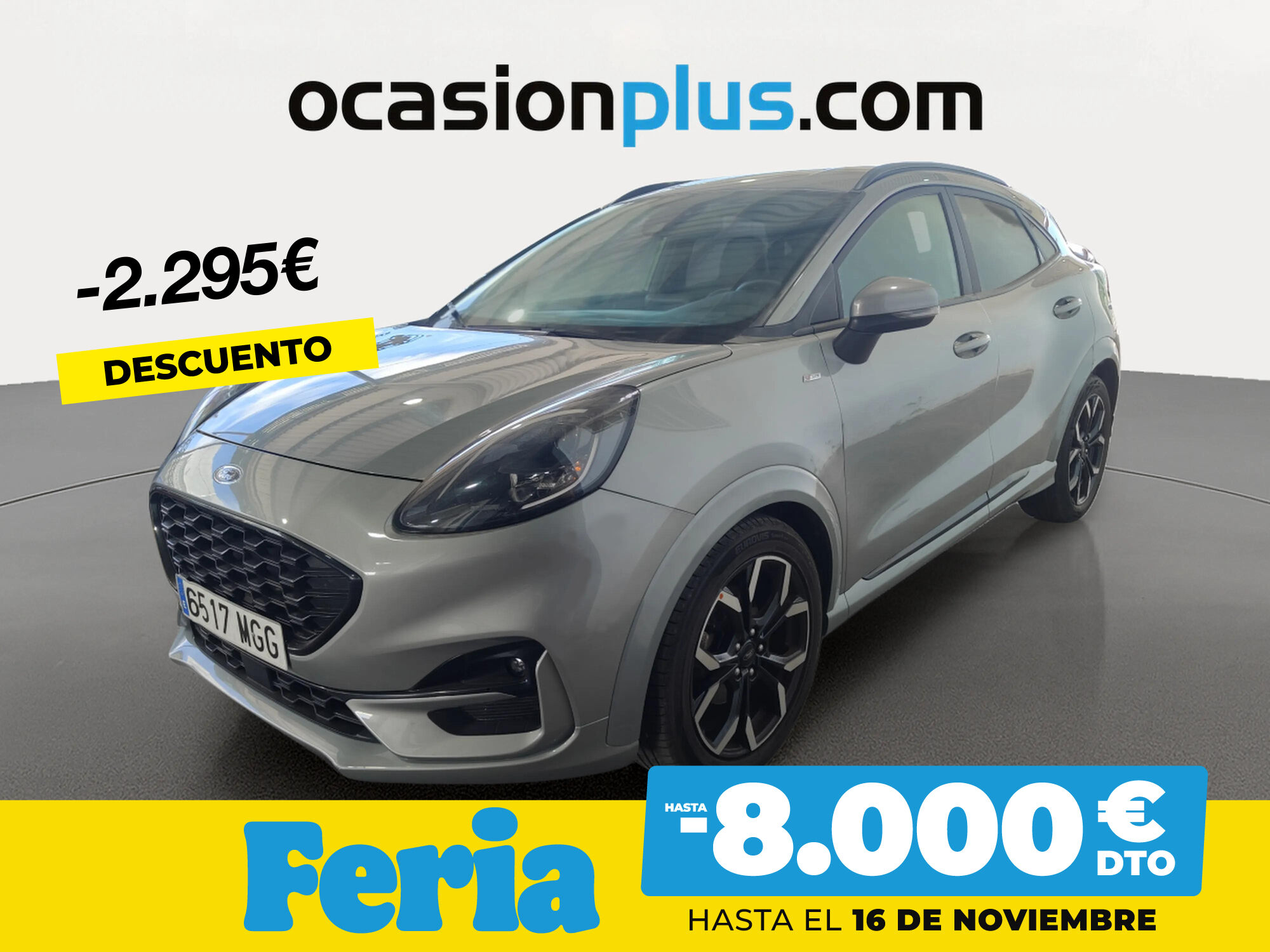 FORD Puma (1.0 EcoBoost MHEV ST-Line X Auto 92 kW (125 CV)) en Madrid