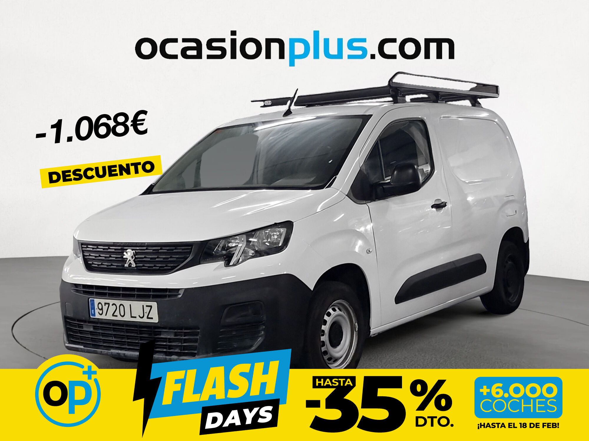 Foto del PEUGEOT Partner 1.5BlueHDI S&S Pro Standard 600kg 100