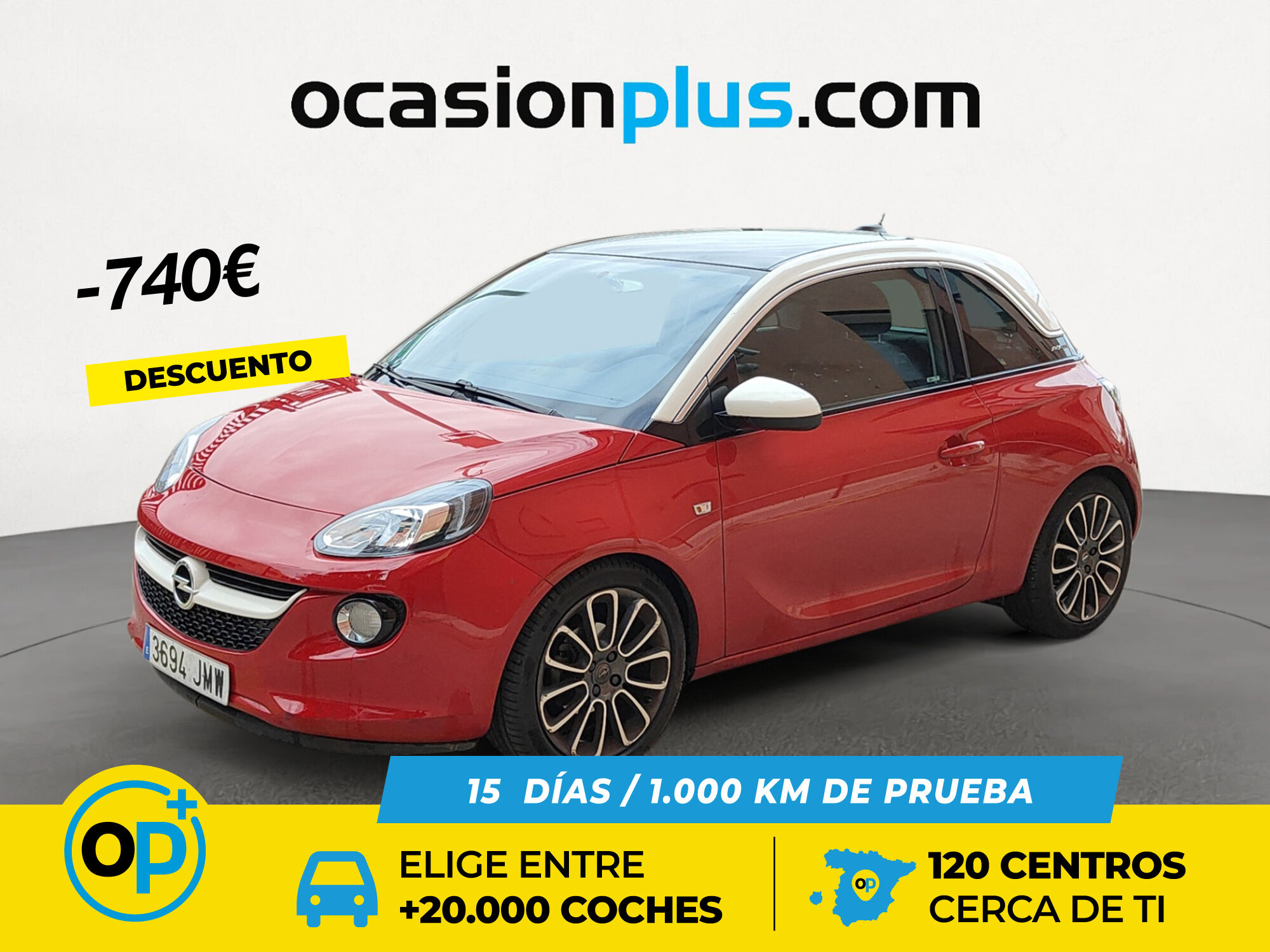 OPEL Adam (1.4 XEL Glam 64 kW (87 CV)) en Madrid