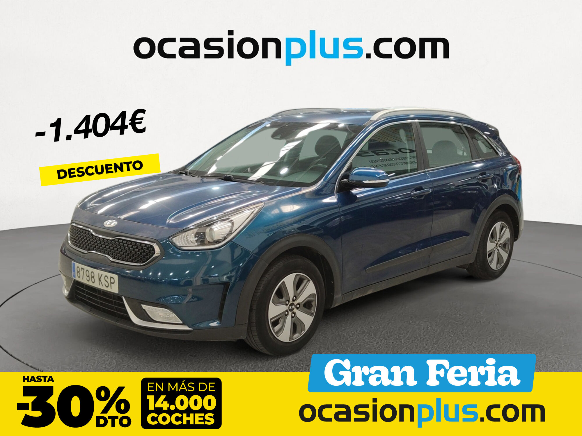 KIA Niro (1.6 GDi HEV Híbrido Concept 104 kW (141 CV)) en Madrid