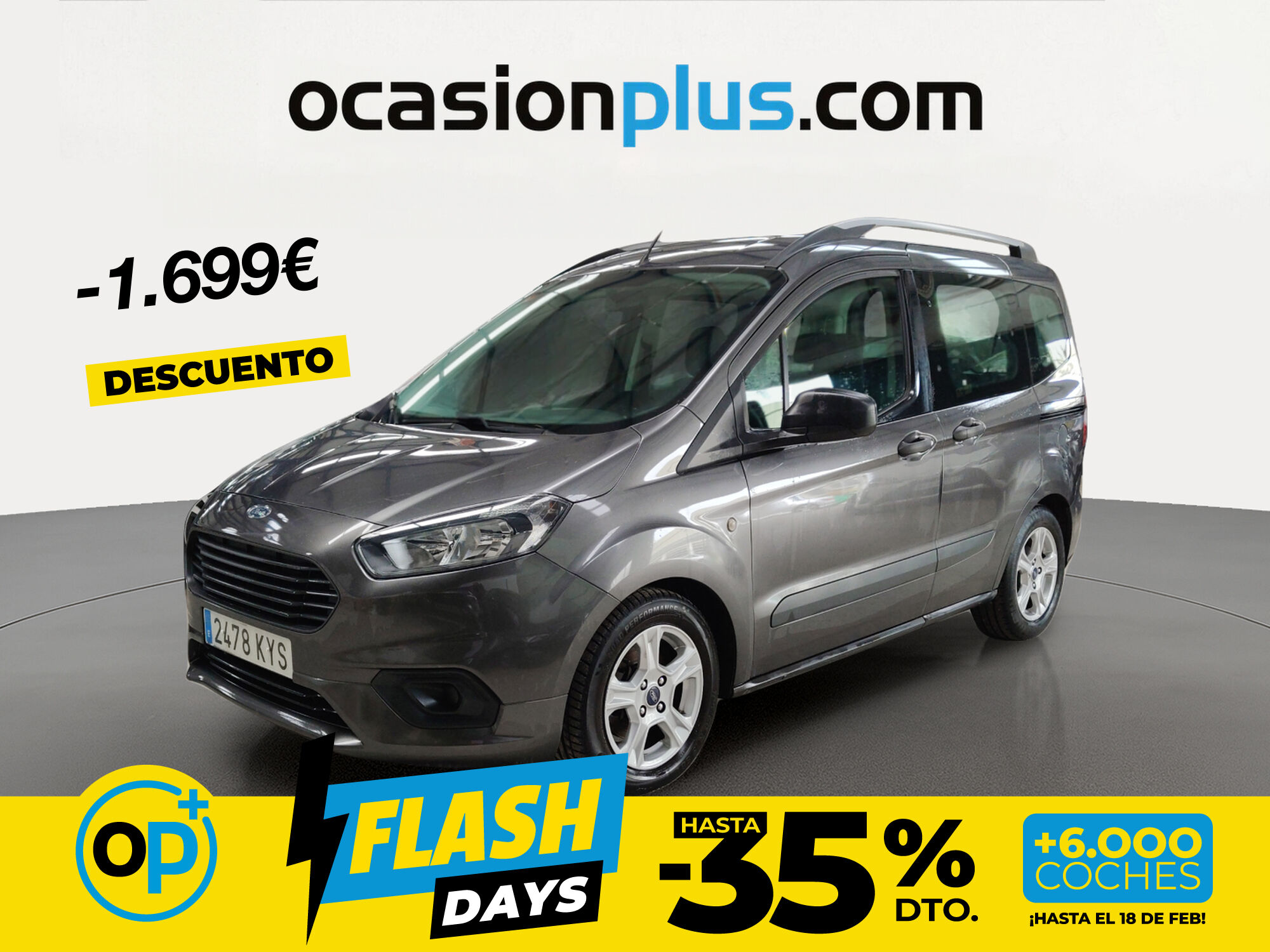 Foto del FORD Tourneo Courier 1.5TDCi Ambiente 75