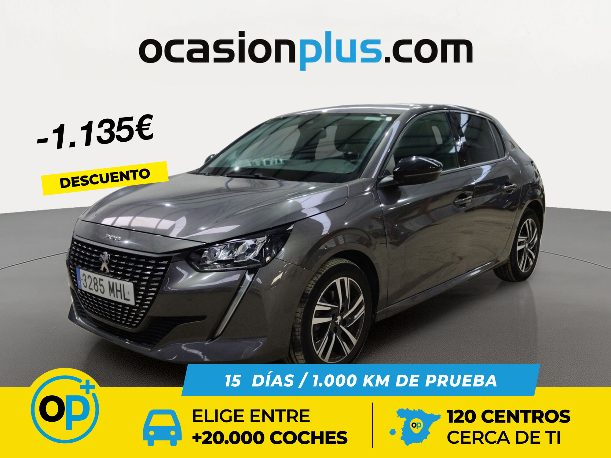 PEUGEOT 208 (PureTech 100 Allure 75 kW (100 CV)) en Madrid