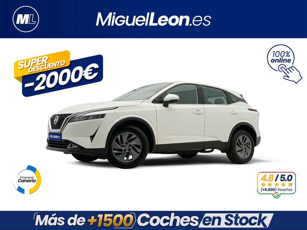 NISSAN Qashqai (DIG-T 103kW N-Connecta) en Palmas, Las