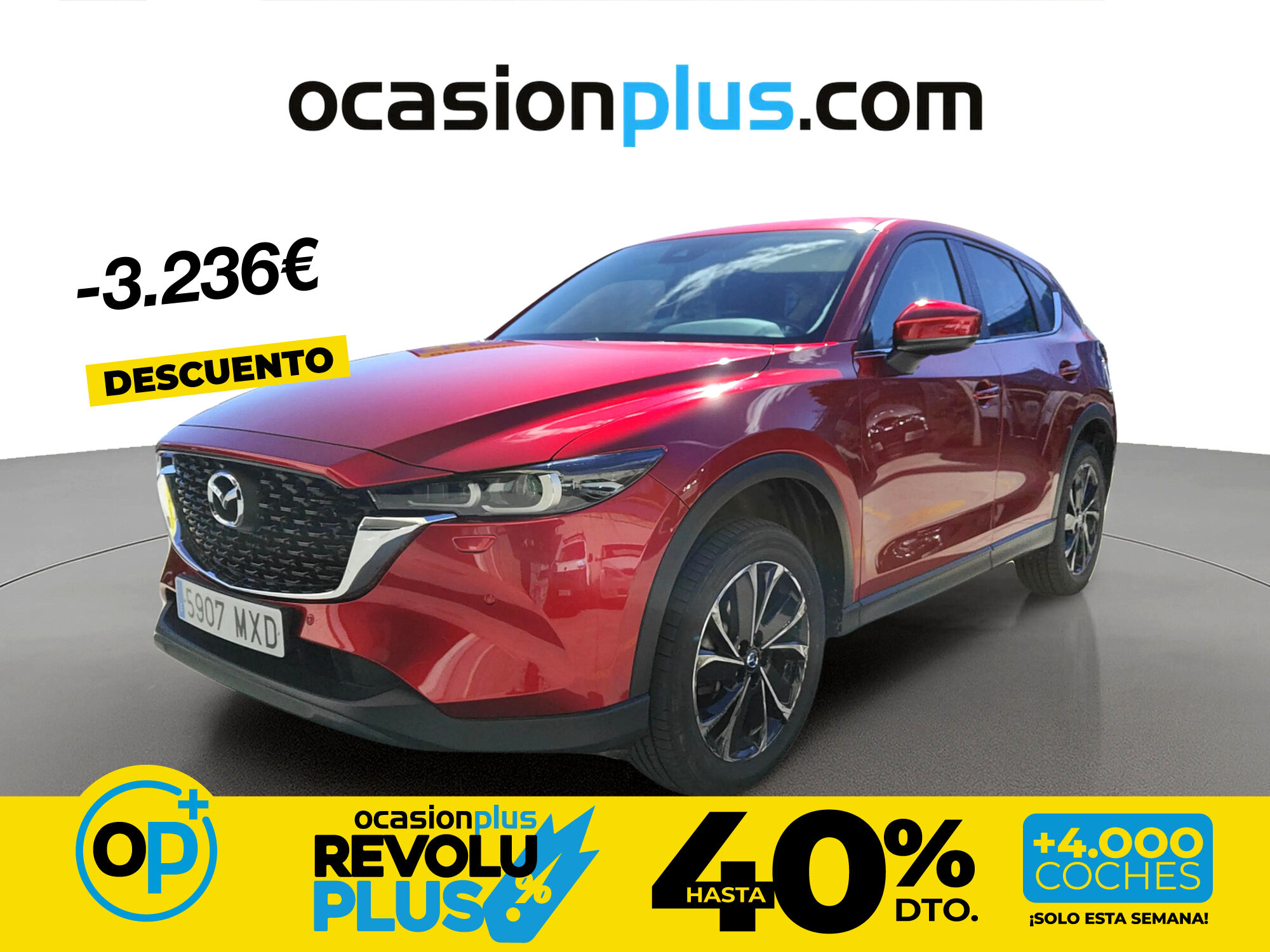 Foto del MAZDA CX-5 2.0 e-Sky-G MHEV Center-Line Plus 2WD Aut. 121kW