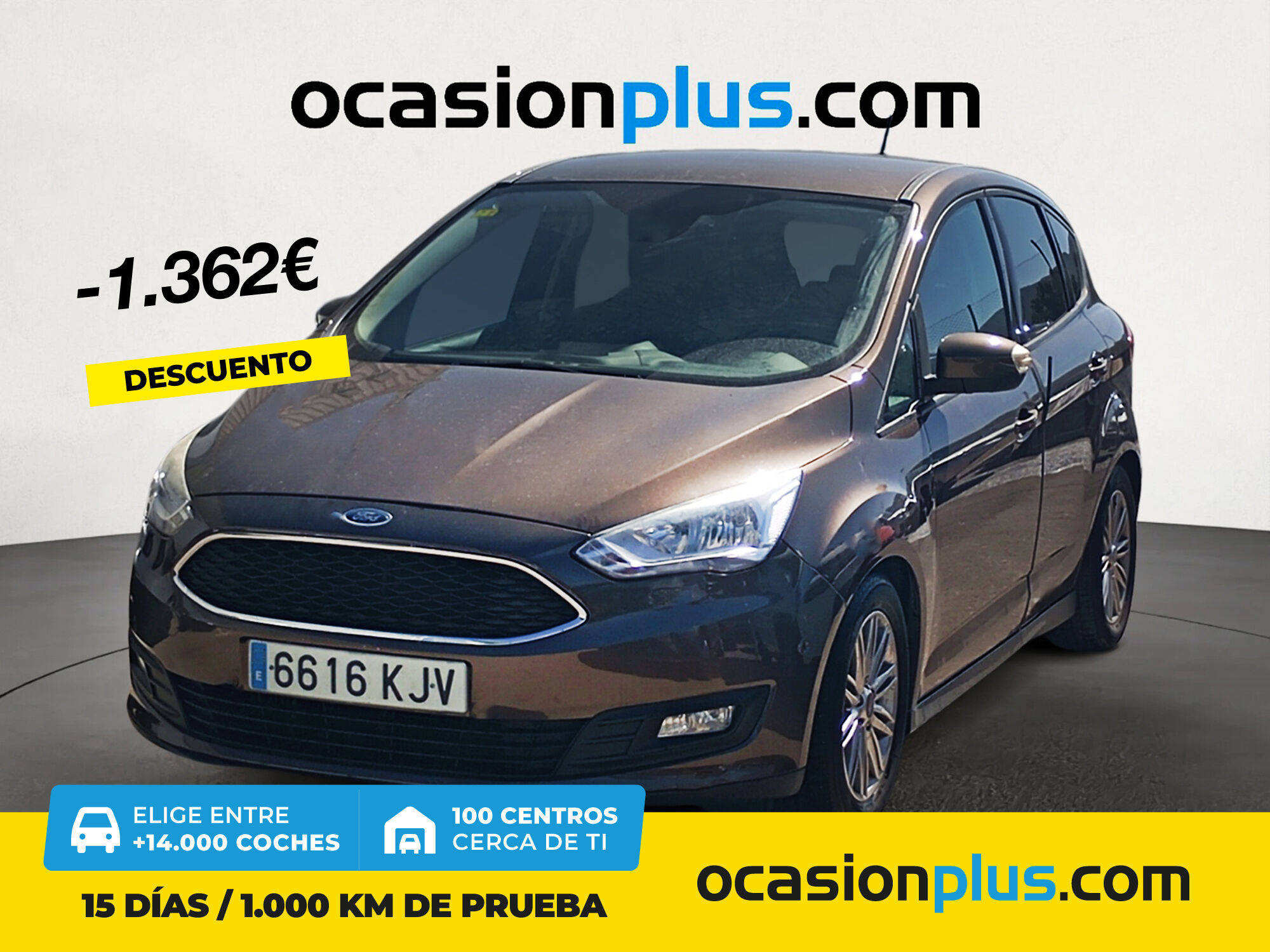 FORD C-Max (1.0 EcoBoost S&S Trend+ 92 kW (125 CV)) en Madrid