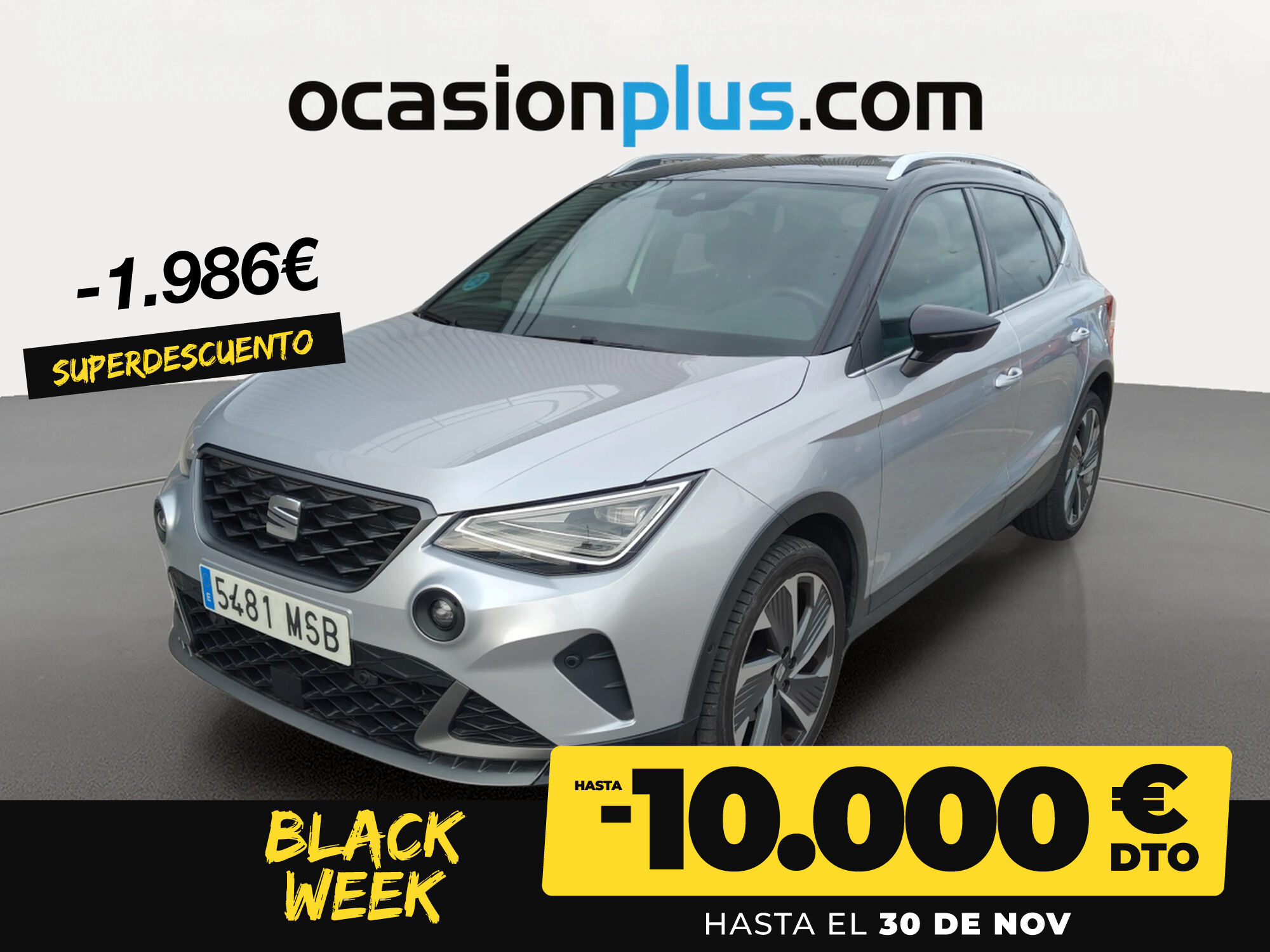 SEAT Arona (1.5 TSI FR XL DSG 110 kW (150 CV)) en Madrid