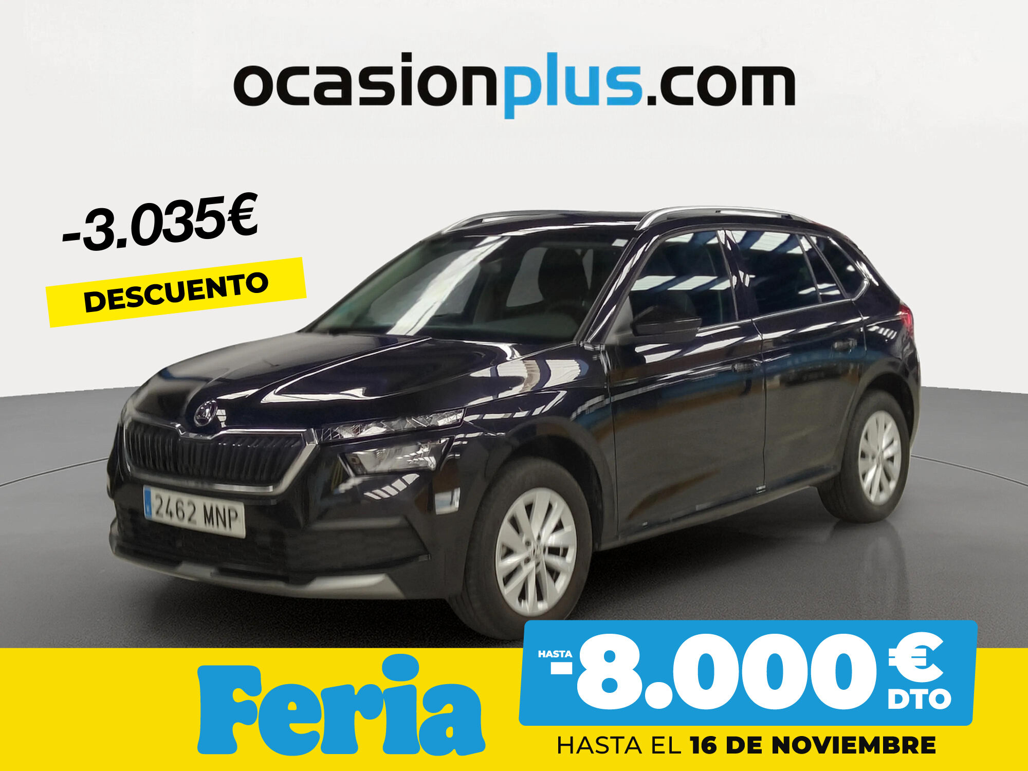 SKODA Kamiq (1.0 TSI Ambition 81 kW (110 CV)) en Madrid