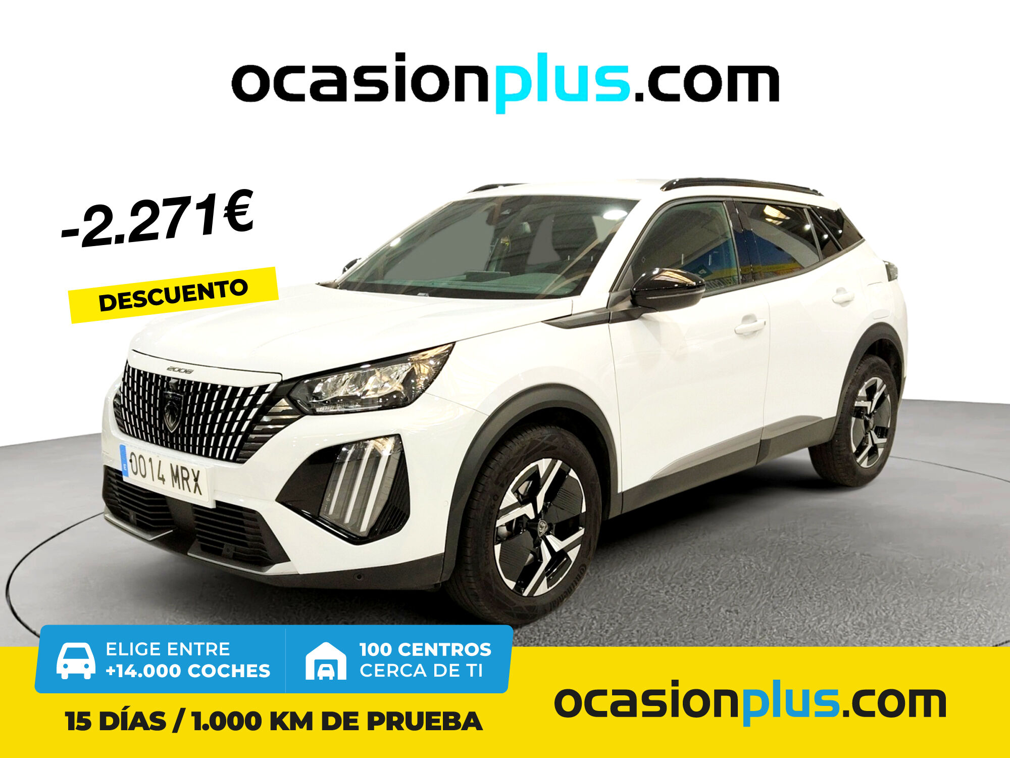 PEUGEOT 2008 (Allure Hybrid eDCS6 100 kW (136 CV)) en Madrid