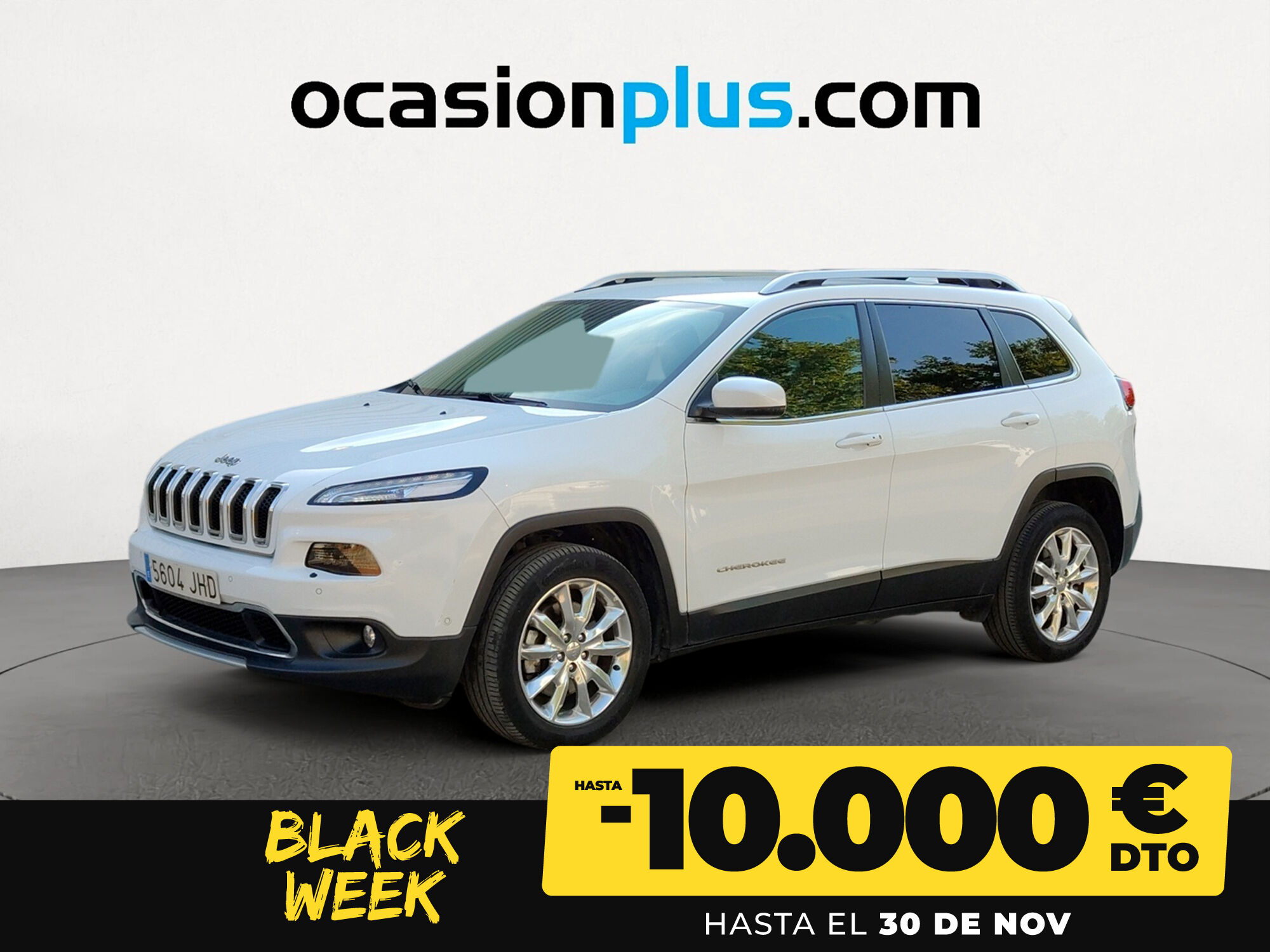 JEEP Cherokee (2.2 CRD Limited 4x4 Auto Act. D.I 147 kW (200 CV)) en Madrid