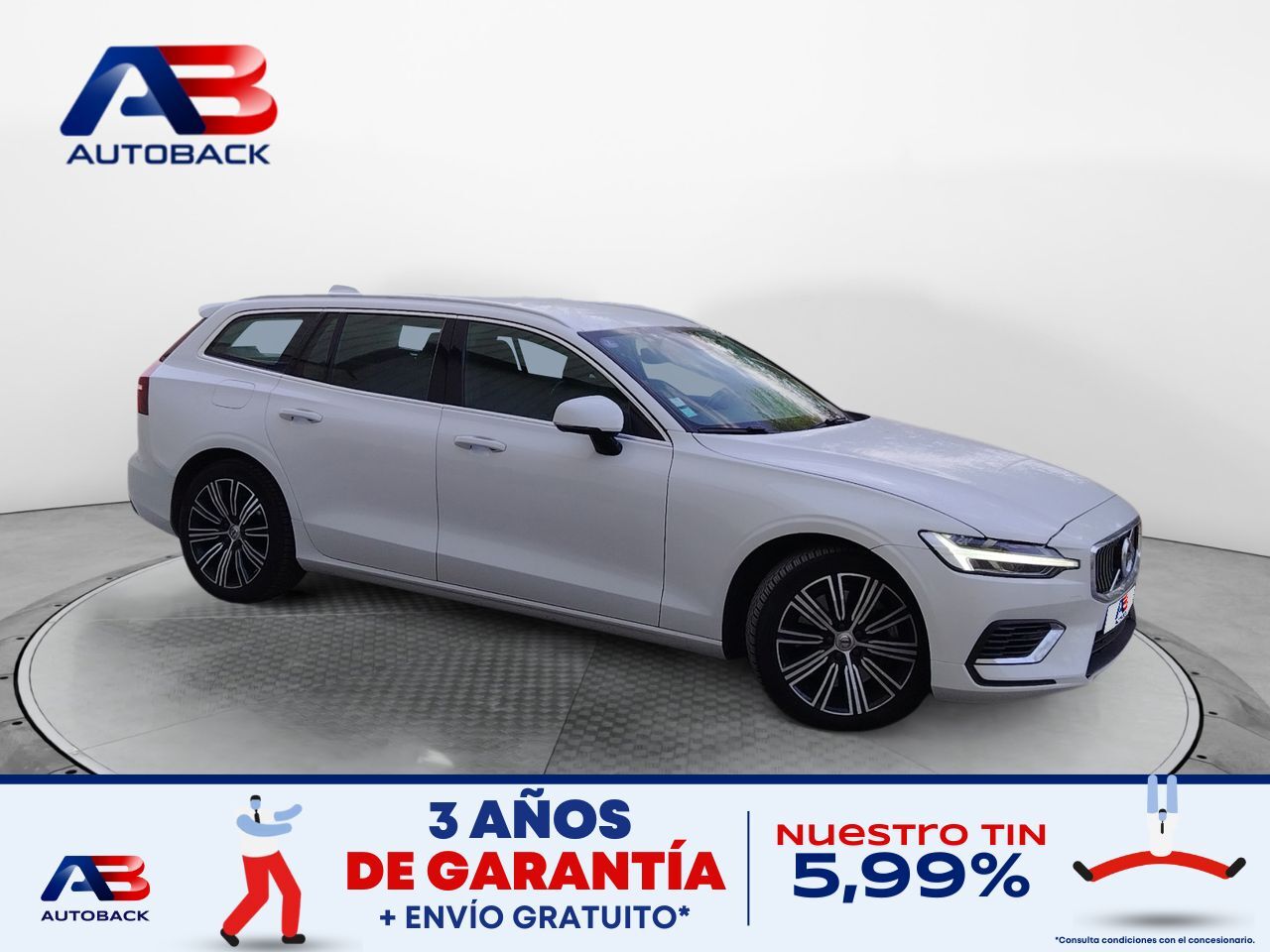 VOLVO V60 (2.0 T6 AWD Recharge Inscription Auto) en Madrid