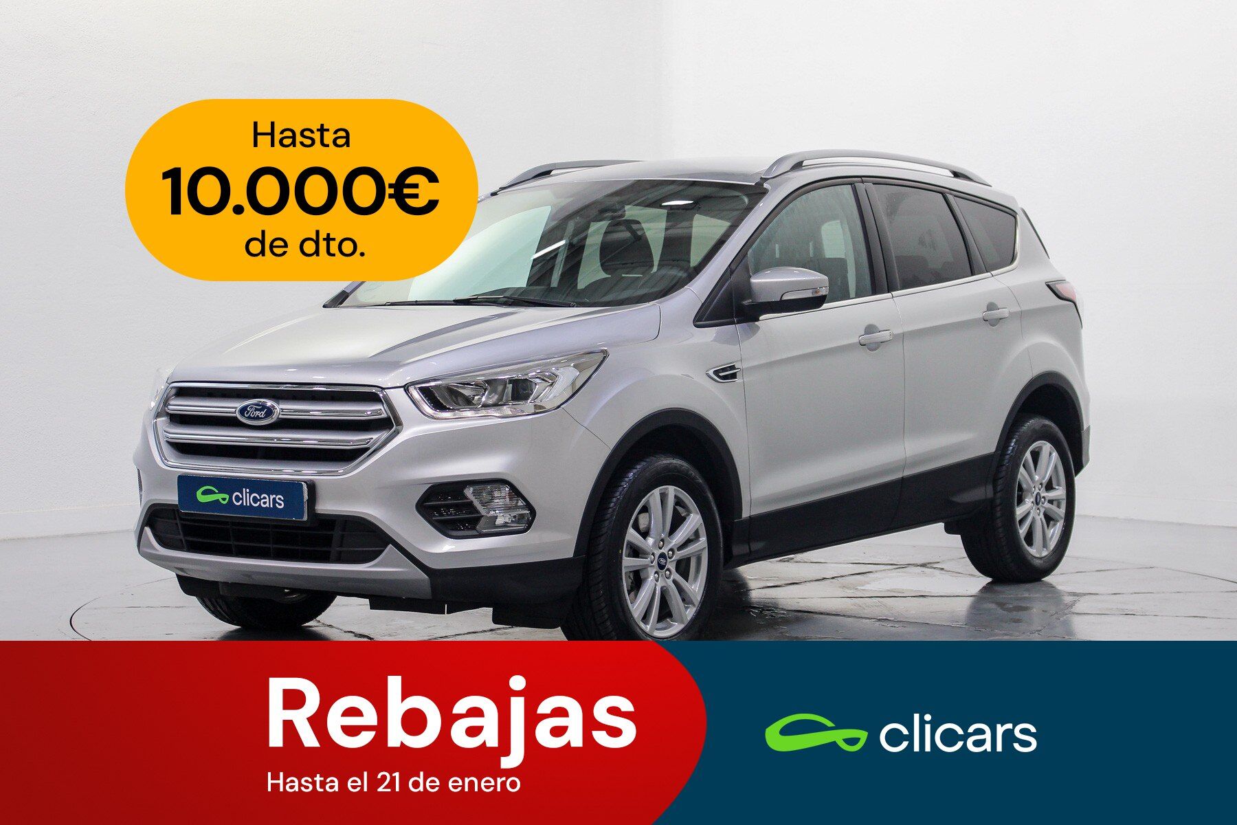 FORD Kuga (Kuga 1.5 EcoB. Auto S&S Trend  4x2 Aut. 150) en Madrid