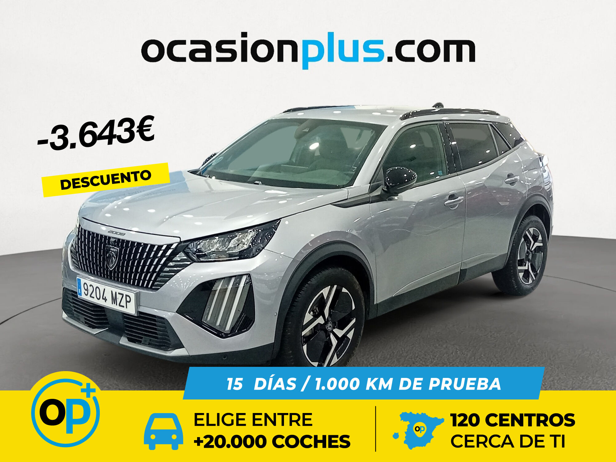 PEUGEOT 2008 (Allure Hybrid eDCS6 100 kW (136 CV)) en Madrid