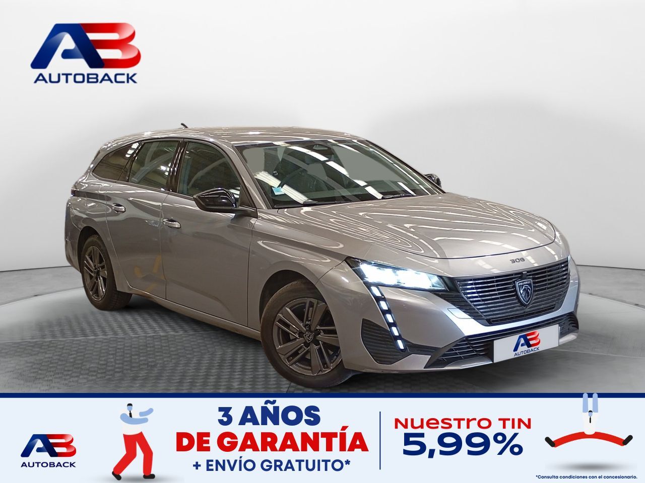 PEUGEOT 308 (SW Active Pack BlueHDi 130 S&S EAT8) en Madrid