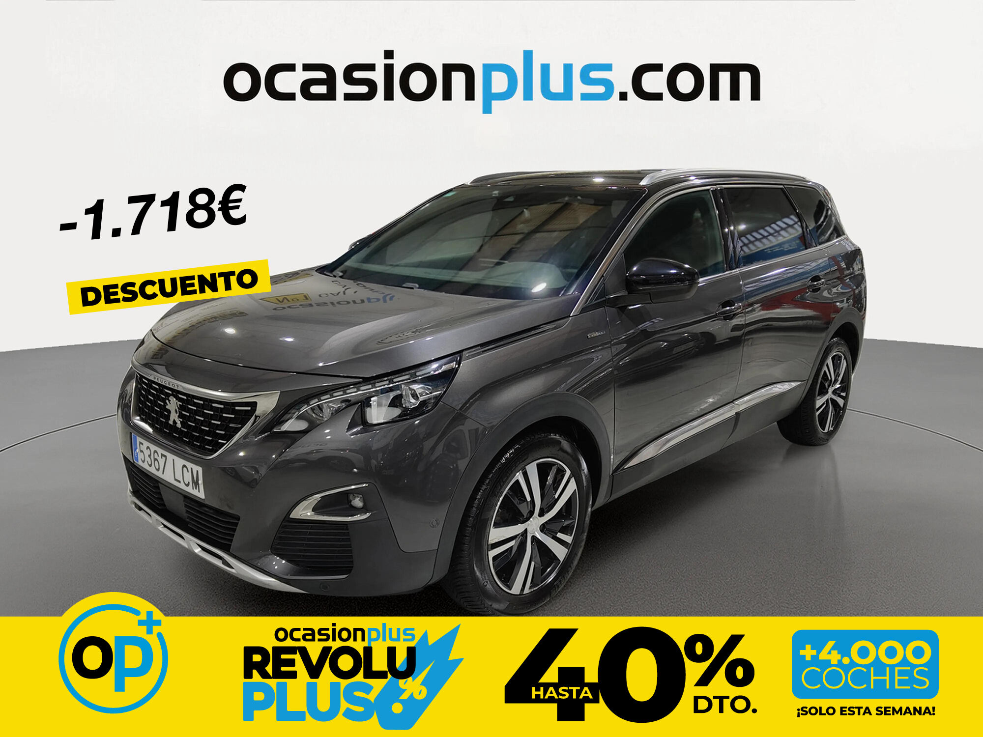 Foto del PEUGEOT 5008 1.2 PureTech S&S GT Line 130 EAT8