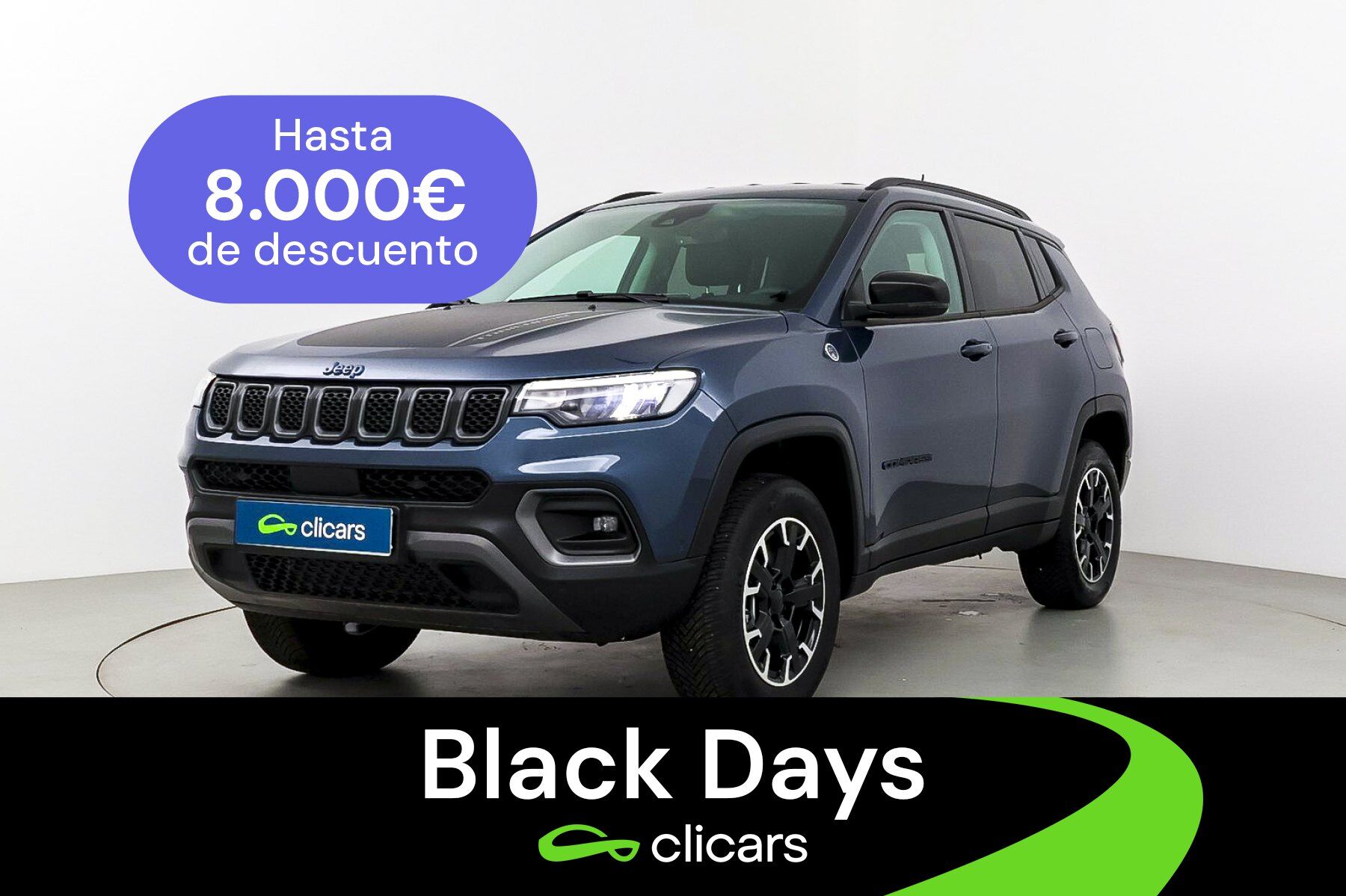 JEEP Compass (Compass 1.3 PHEV Trailhawk EAWD Aut. 240) en Madrid