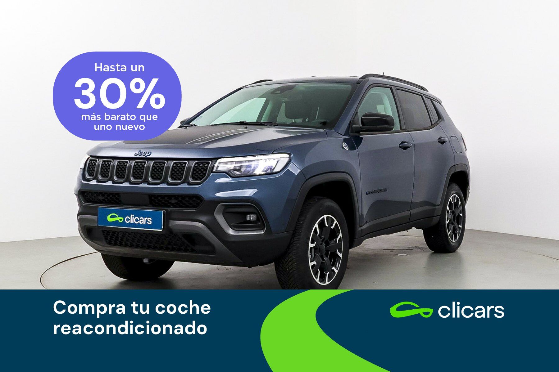 JEEP Compass (Compass 1.3 PHEV Trailhawk EAWD Aut. 240) en Madrid