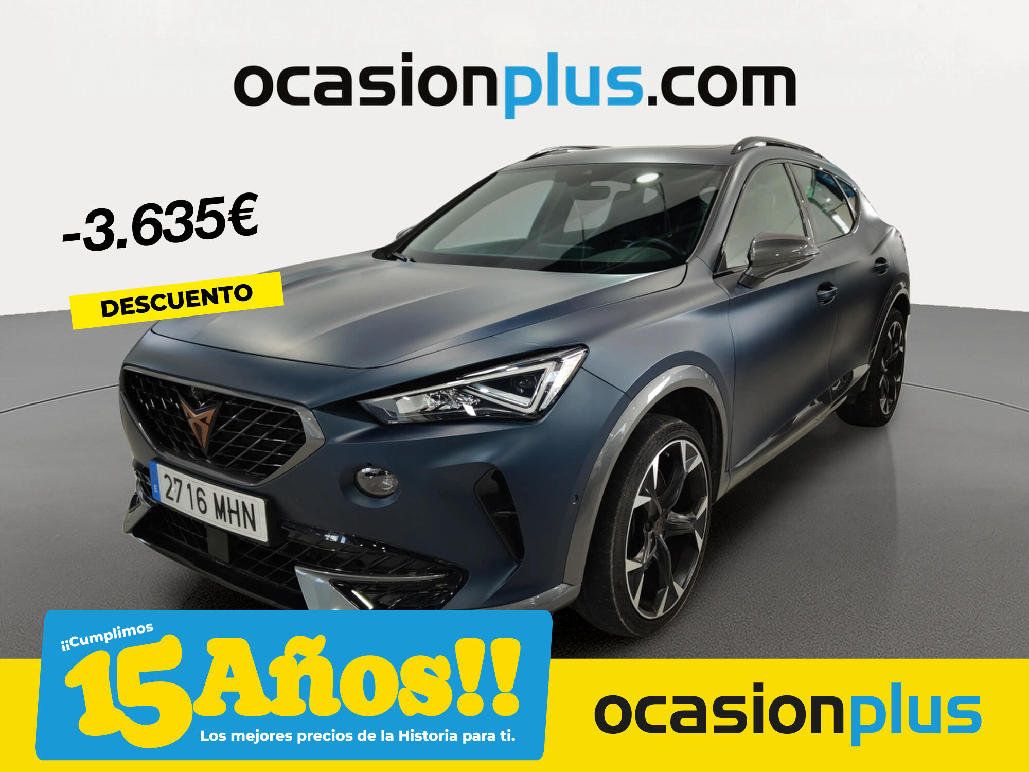 CUPRA Formentor (2.0 TSI VZ 4Drive DSG 228 kW (310 CV)) en Madrid