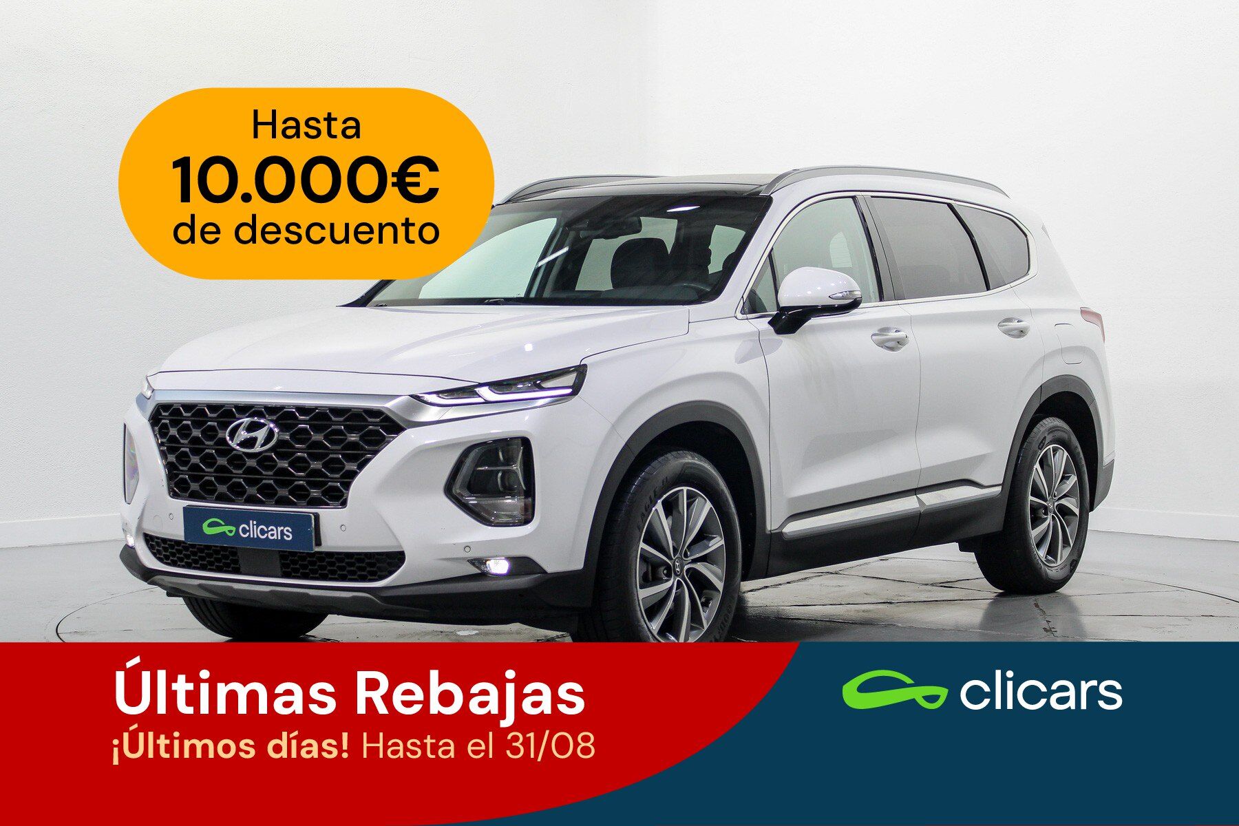 HYUNDAI Santa Fe (Santa Fe Tm 2.2CRDi Tecno DK 4x2 Aut.) en Madrid