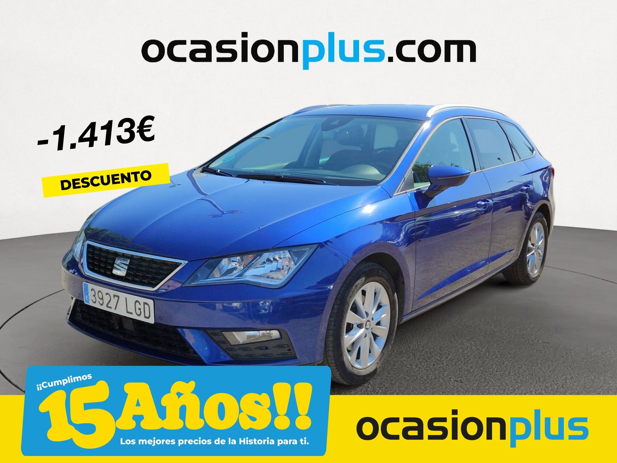 SEAT León (1.5 EcoTSI S&S Style Edition 96 kW (130 CV)) en Madrid