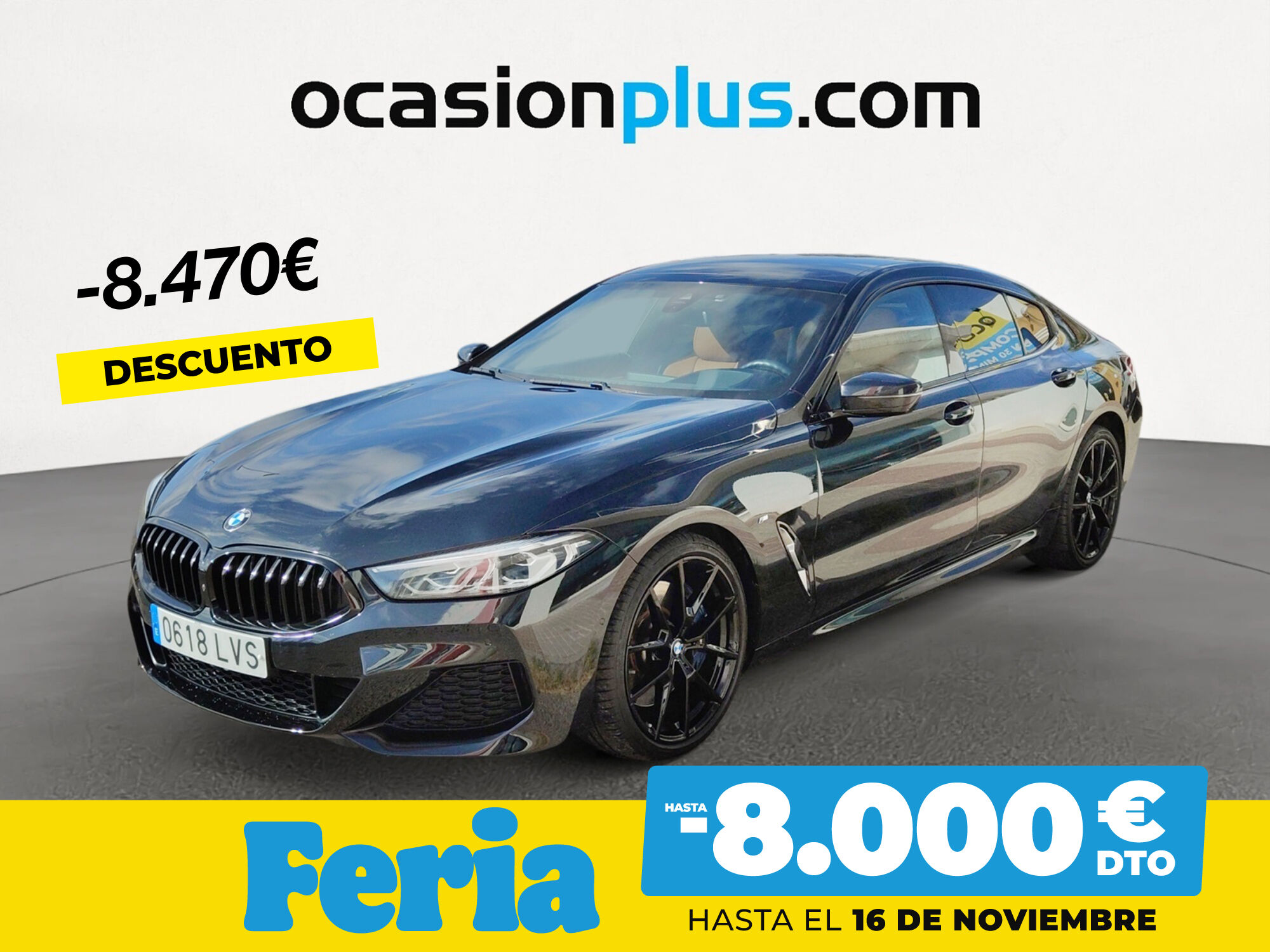 BMW Serie 8 (840d xDrive Gran Coupe 235 kW (320 CV)) en Madrid