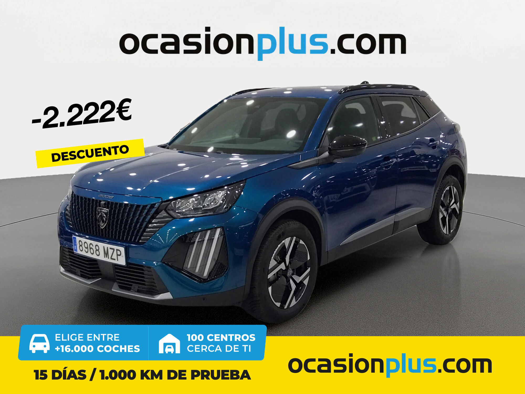 PEUGEOT 2008 (Allure Hybrid eDCS6 107 kW (145 CV)) en Madrid
