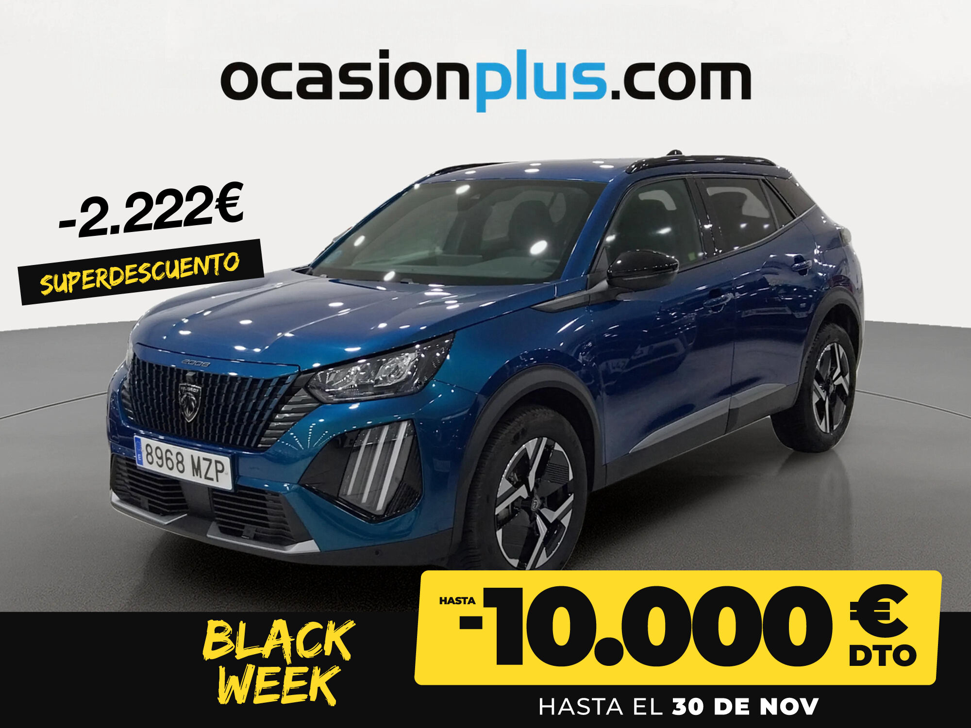 PEUGEOT 2008 (Allure Hybrid eDCS6 107 kW (145 CV)) en Madrid