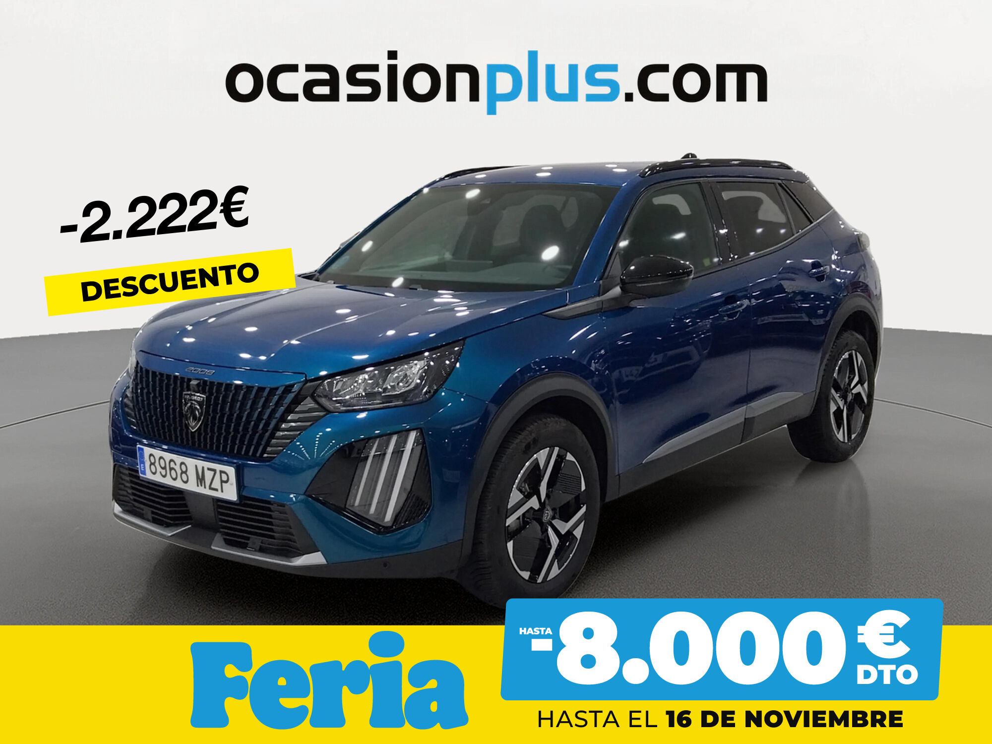 PEUGEOT 2008 (Allure Hybrid eDCS6 107 kW (145 CV)) en Madrid