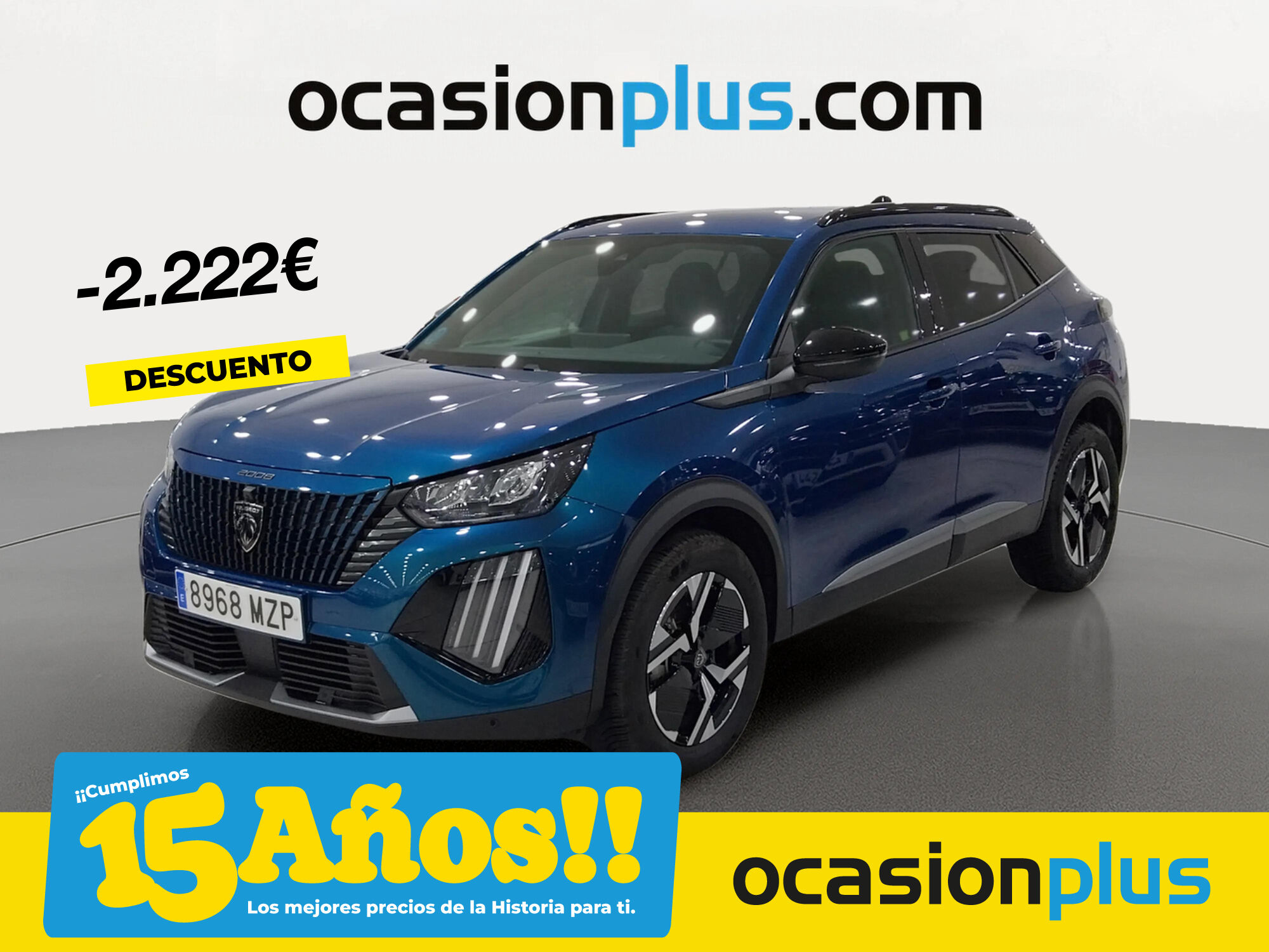 PEUGEOT 2008 (Allure Hybrid eDCS6 100 kW (136 CV)) en Madrid