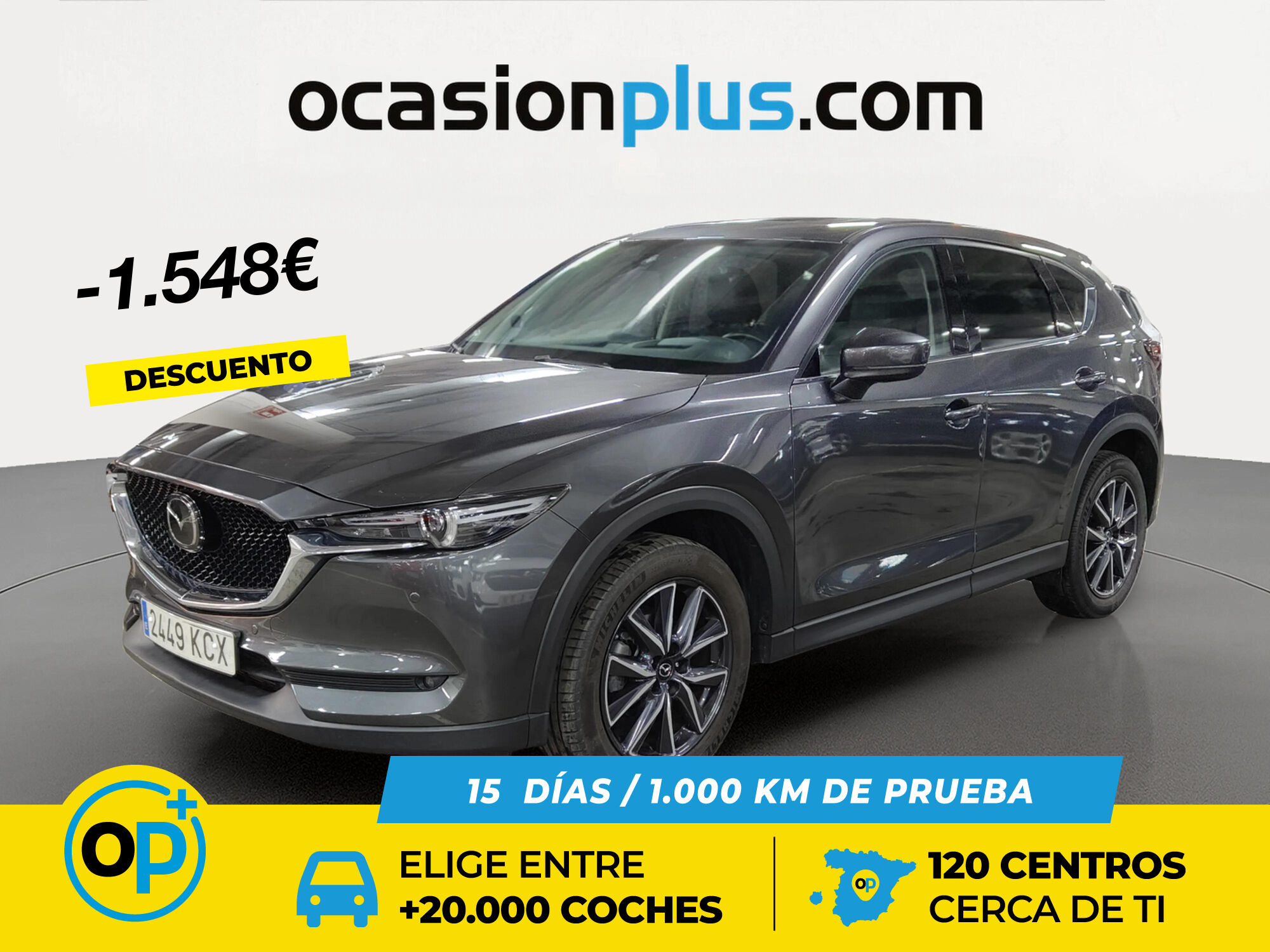 Foto del MAZDA CX-5 2.2DE Luxury 4WD 175 Aut.