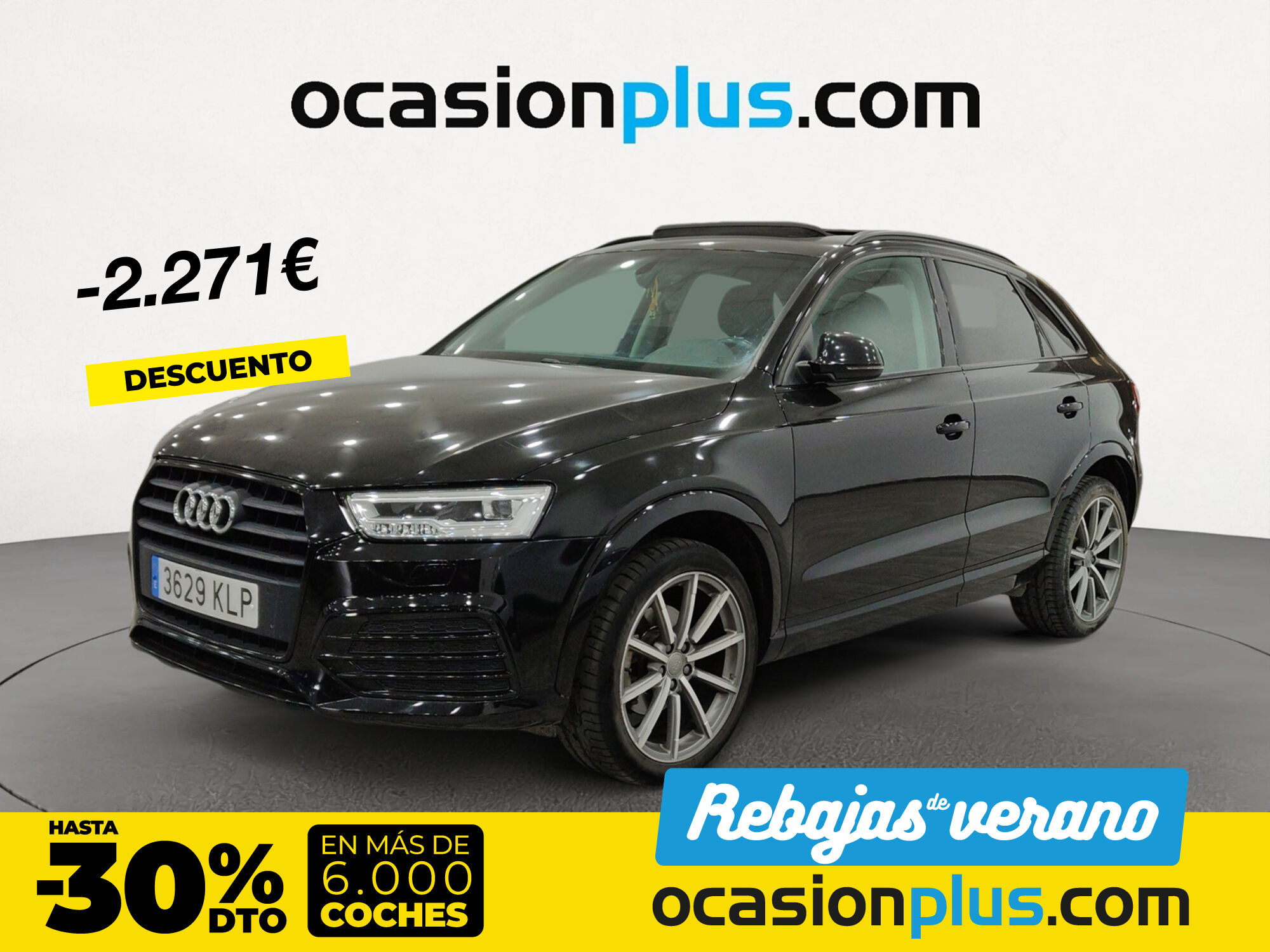 AUDI Q3 (Black line edition 2.0 TDI 110 kW (150 CV) S tronic) en Madrid