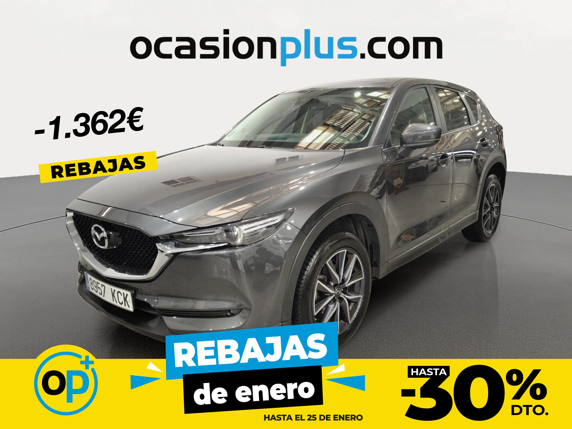 MAZDA CX-5 (2.2 DE Evolution 2WD Auto 110 kW (150 CV)) en Madrid