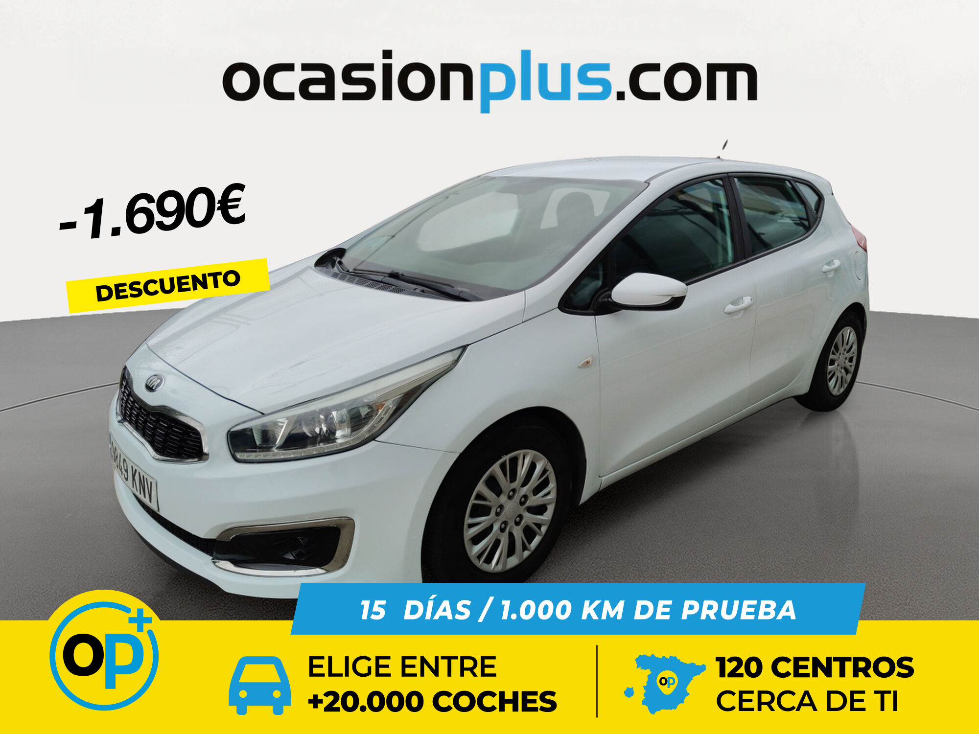 KIA Ceed (1.4 CRDi WGT Concept Plus 66 kW (90 CV)) en Madrid