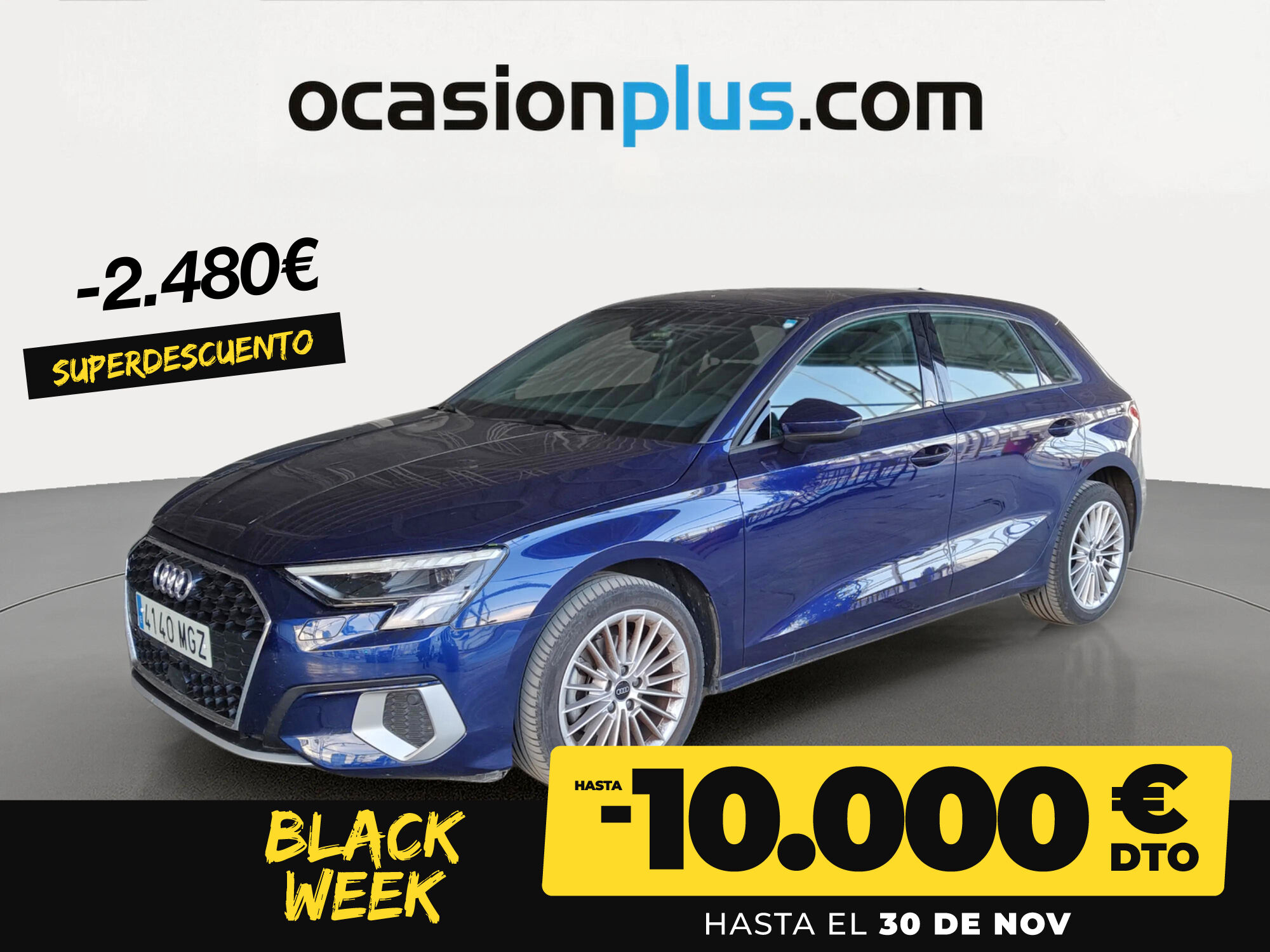 AUDI A3 (Advanced 30 TDI 85 kW (116 CV)) en Madrid