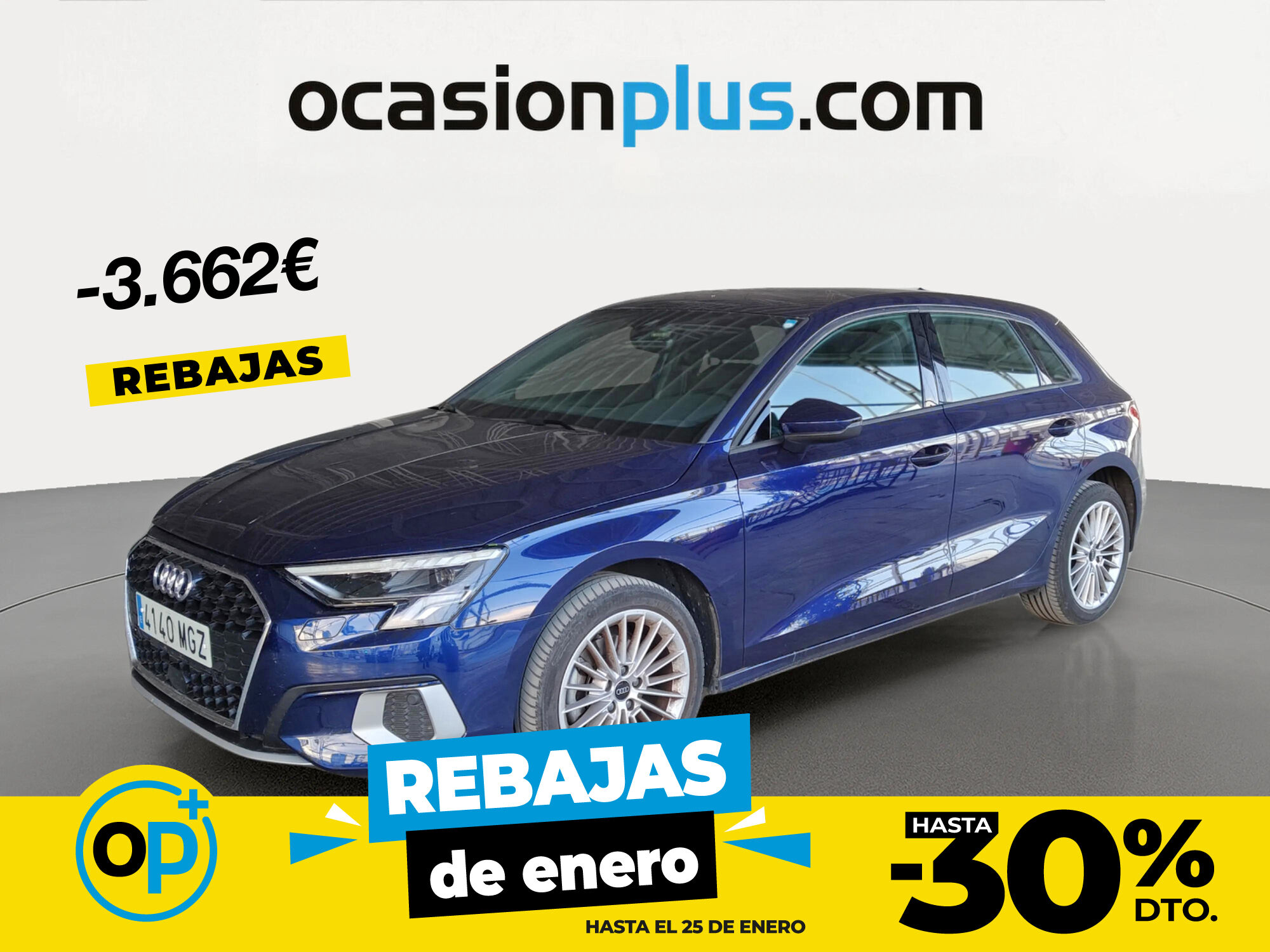 AUDI A3 (Advanced 30 TDI 85 kW (116 CV)) en Madrid