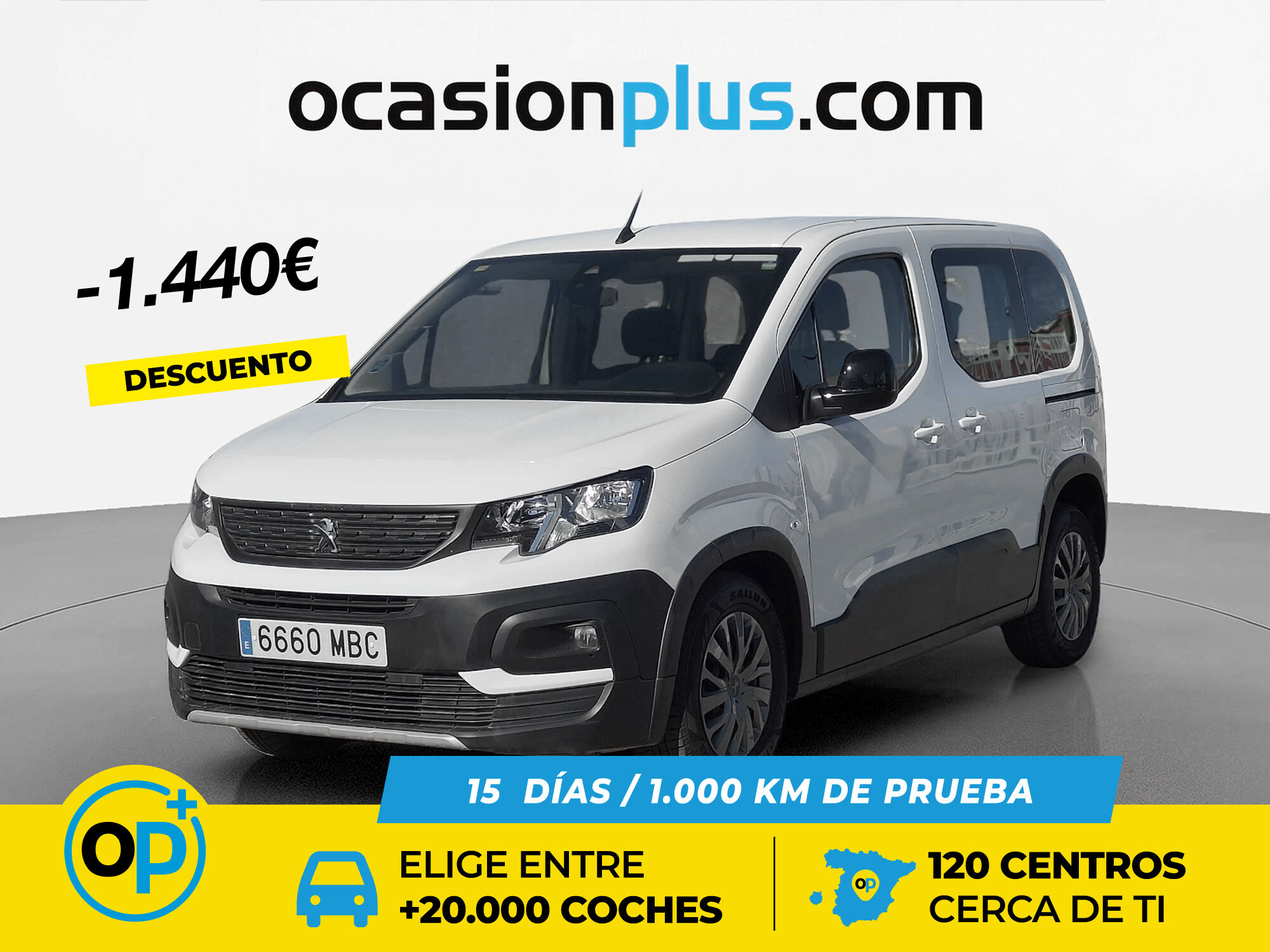 Foto del PEUGEOT Rifter 1.5BlueHDi S&S Standard Active Pack 100