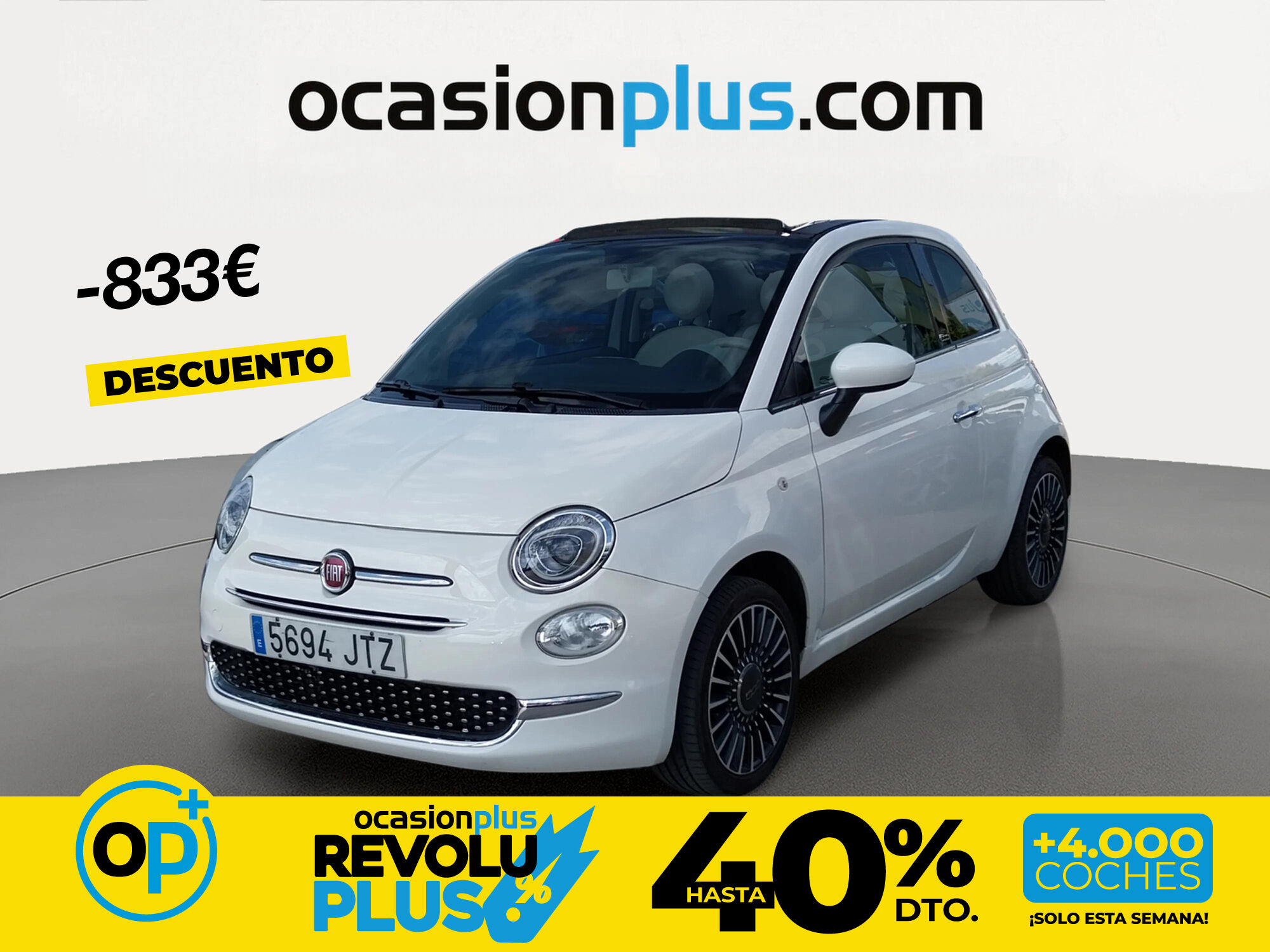 Foto del FIAT 500 C 1.2 S