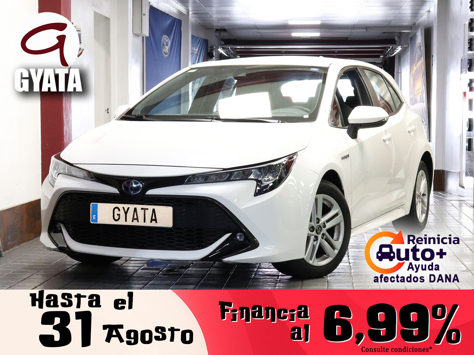 TOYOTA Corolla (125H Active E-CVT 90 kW (122 CV)) en Madrid