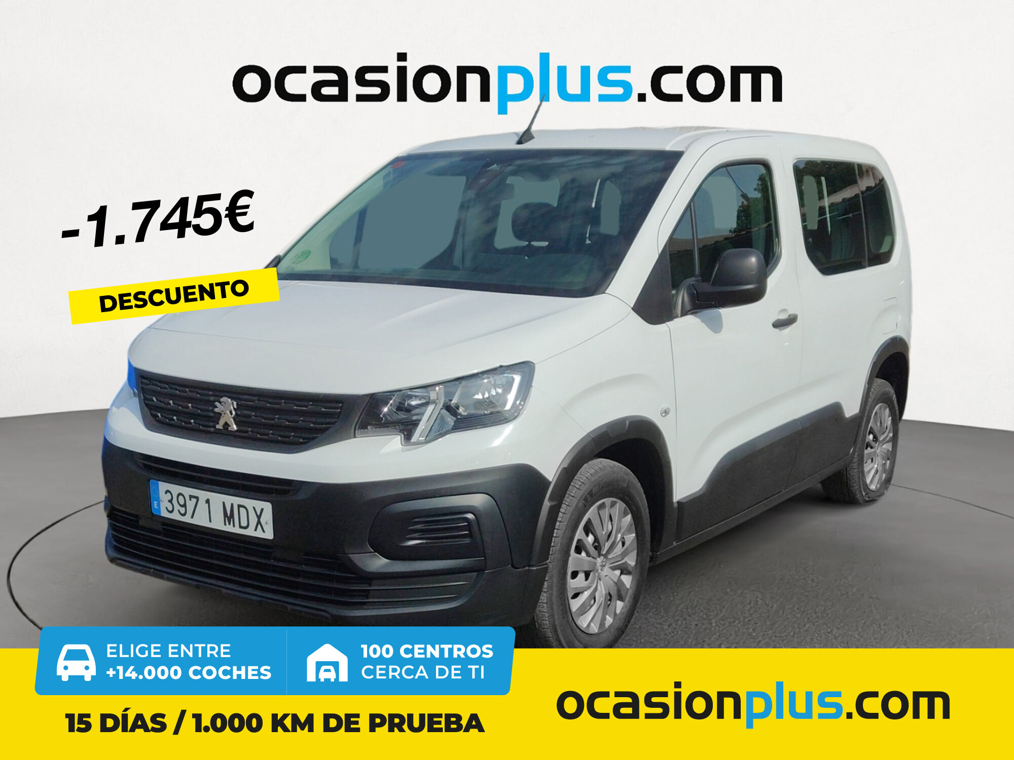 PEUGEOT Rifter (Active Pack Business BlueHDi 73 kW (100 CV)) en Madrid