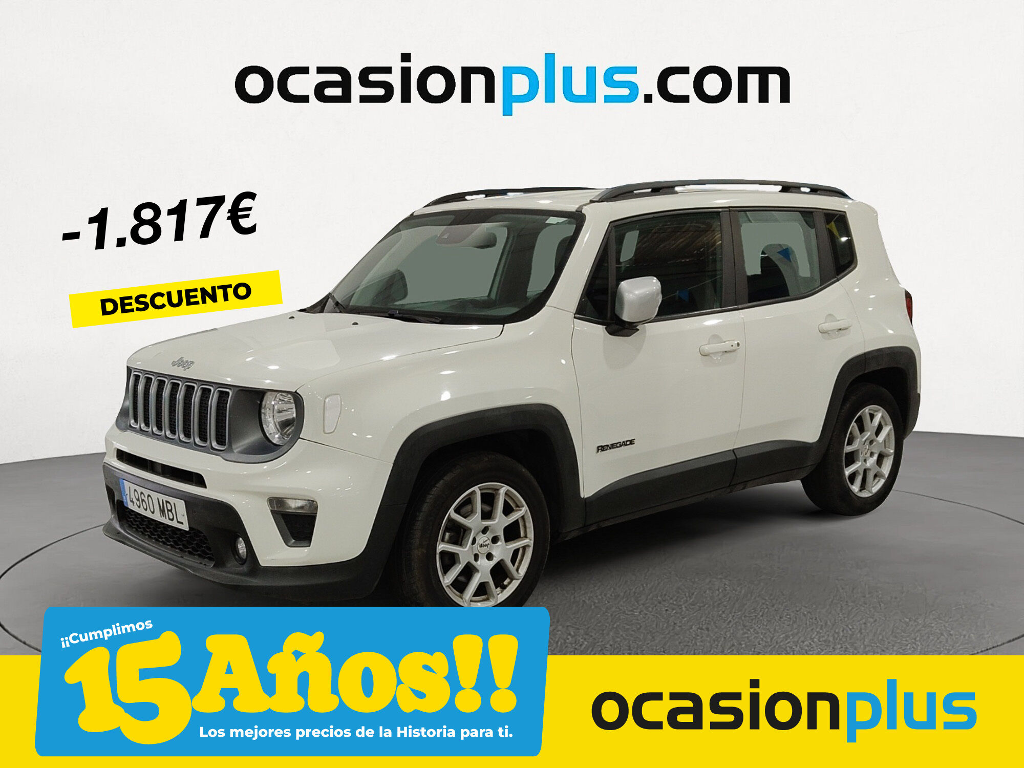 JEEP Renegade (eHybrid 1.5 Limited ATX 96 kW (130 CV)) en Madrid