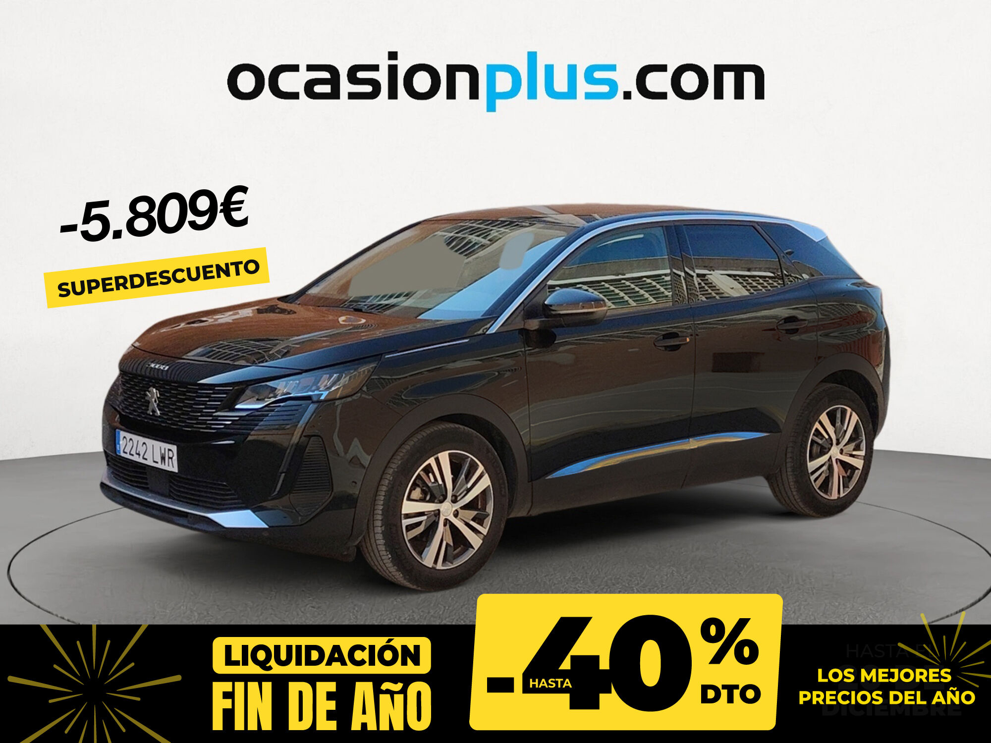 PEUGEOT 3008 (BlueHDI 130 S&S Allure 96 kW (130 CV)) en Madrid