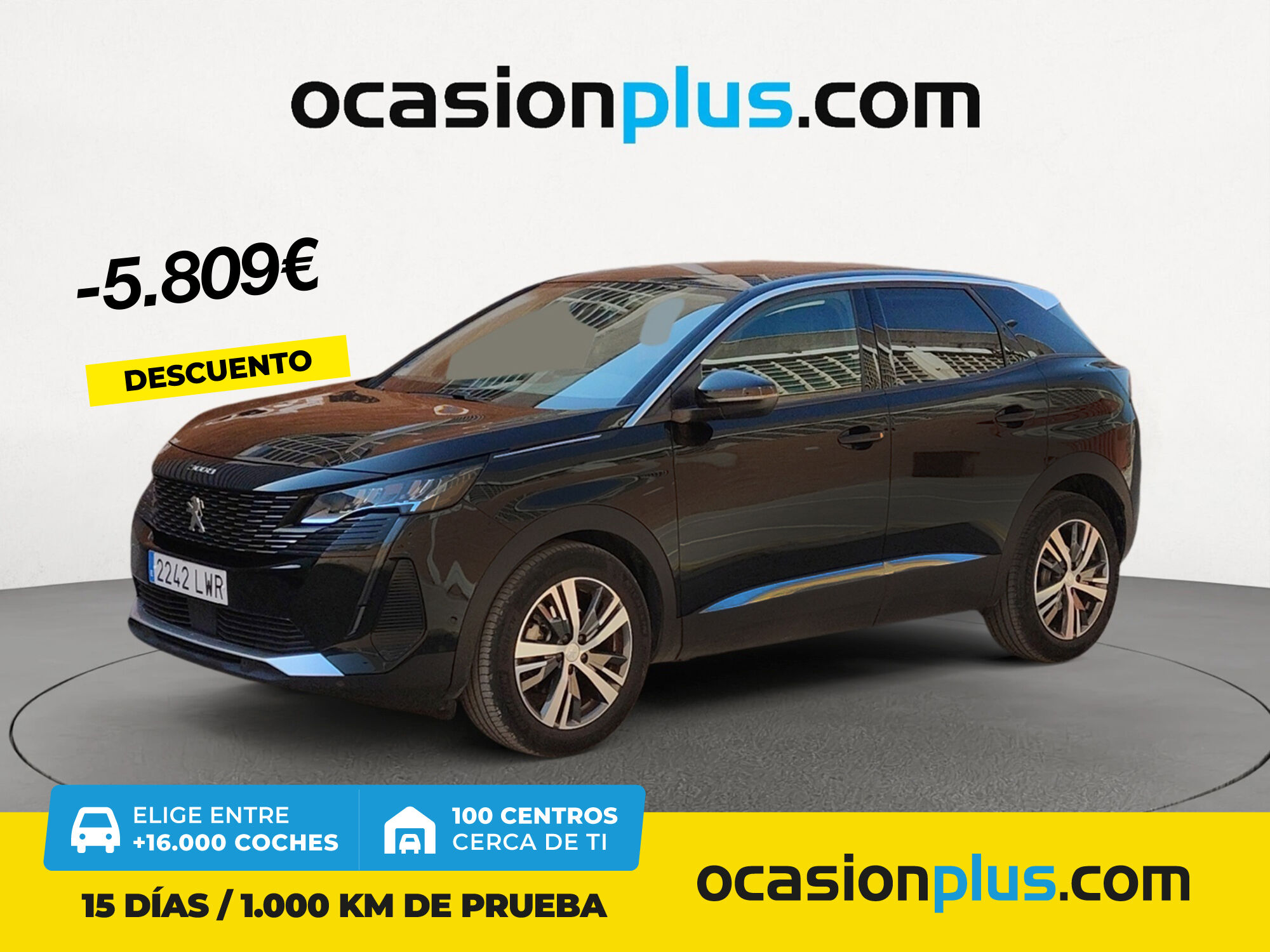 PEUGEOT 3008 (BlueHDI 130 S&S Allure 96 kW (130 CV)) en Madrid