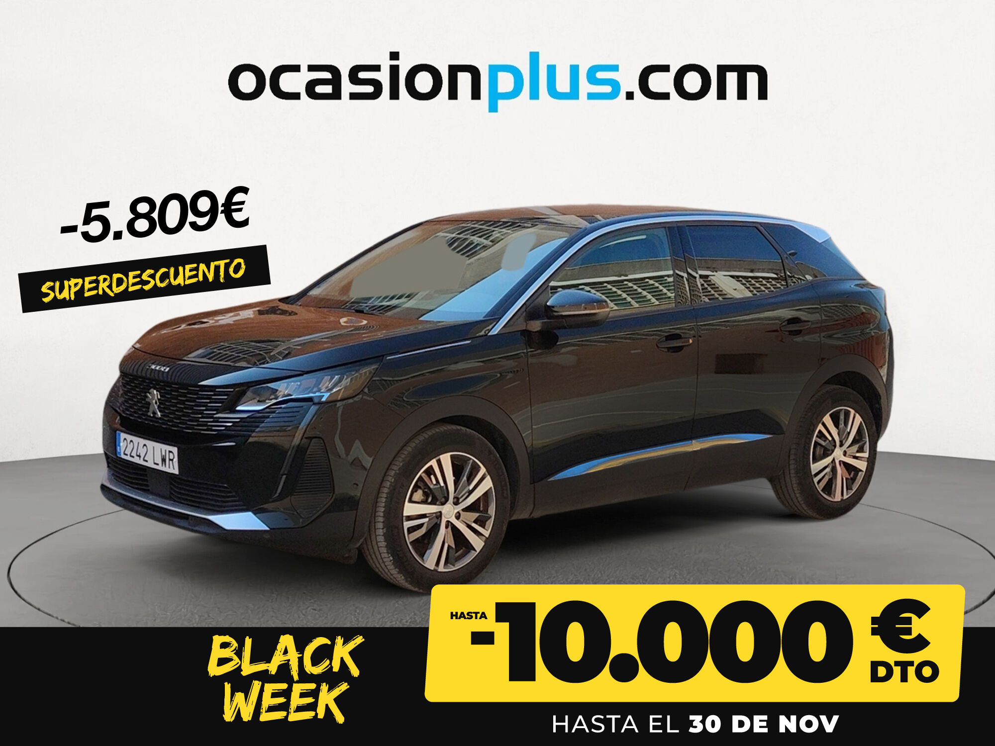 PEUGEOT 3008 (BlueHDI 130 S&S Allure 96 kW (130 CV)) en Madrid