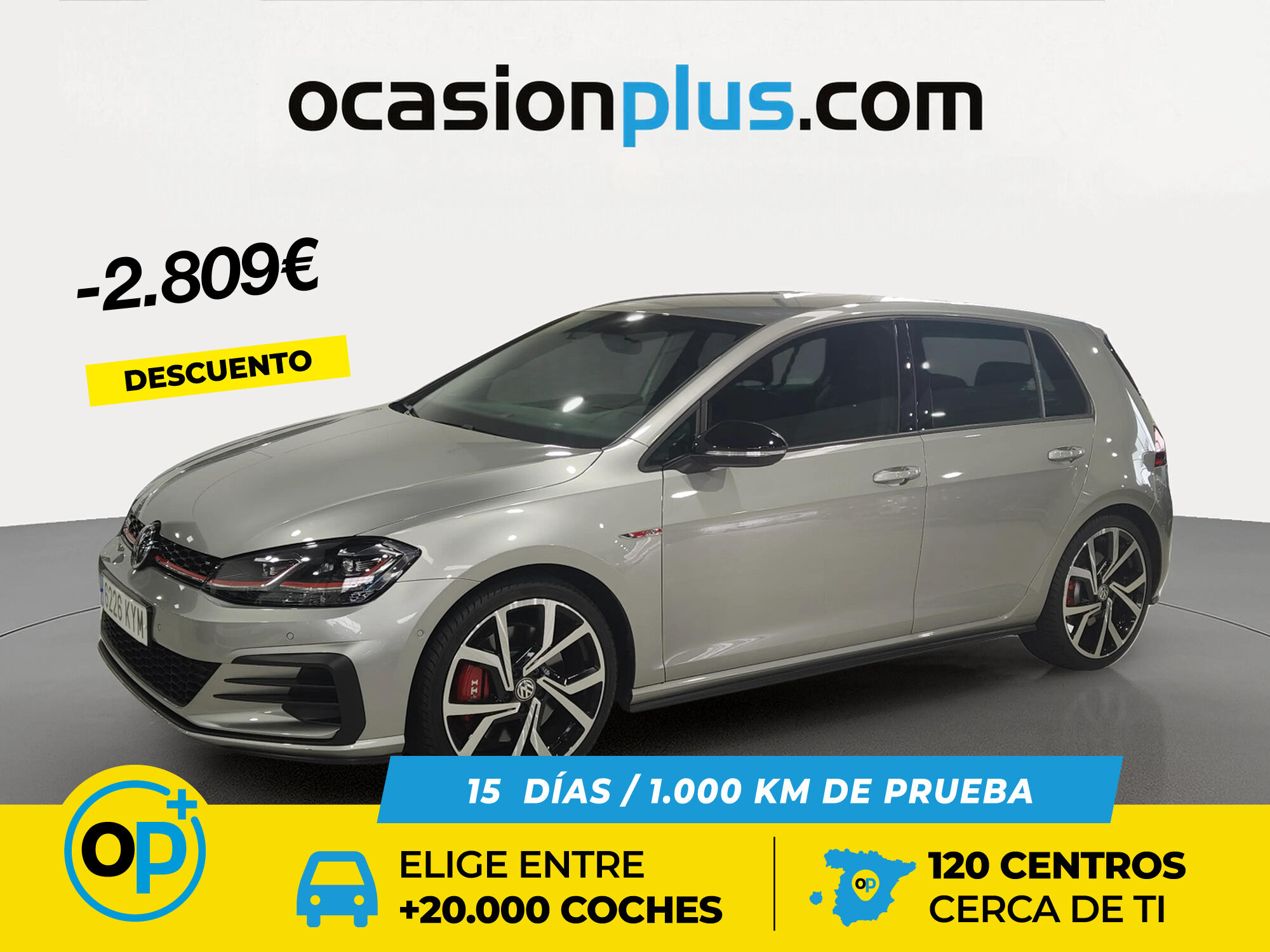 VOLKSWAGEN Golf (GTI Performance 2.0 TSI 180 kW (245 CV) DSG) en Madrid