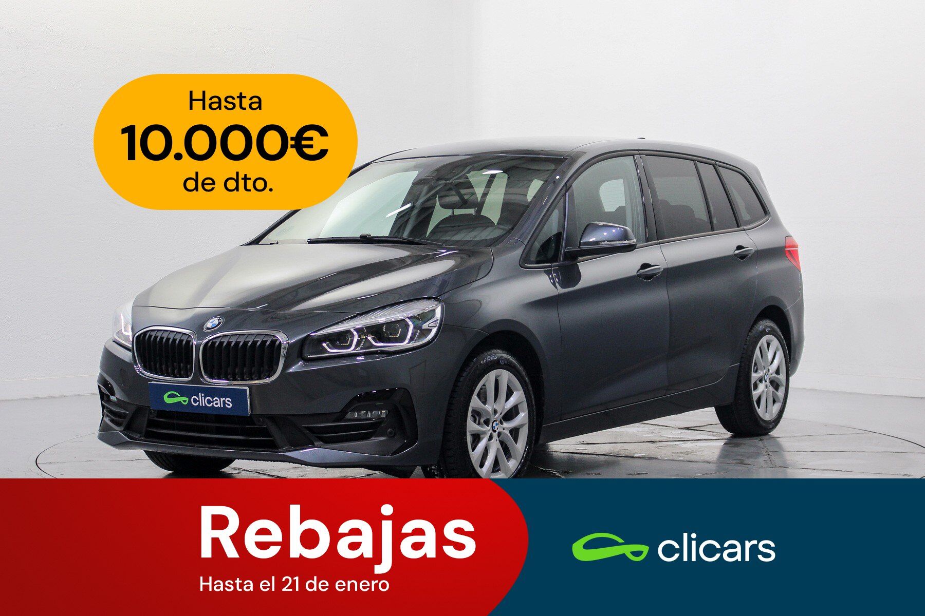 BMW Serie 2 (218d Gran Tourer) en Madrid