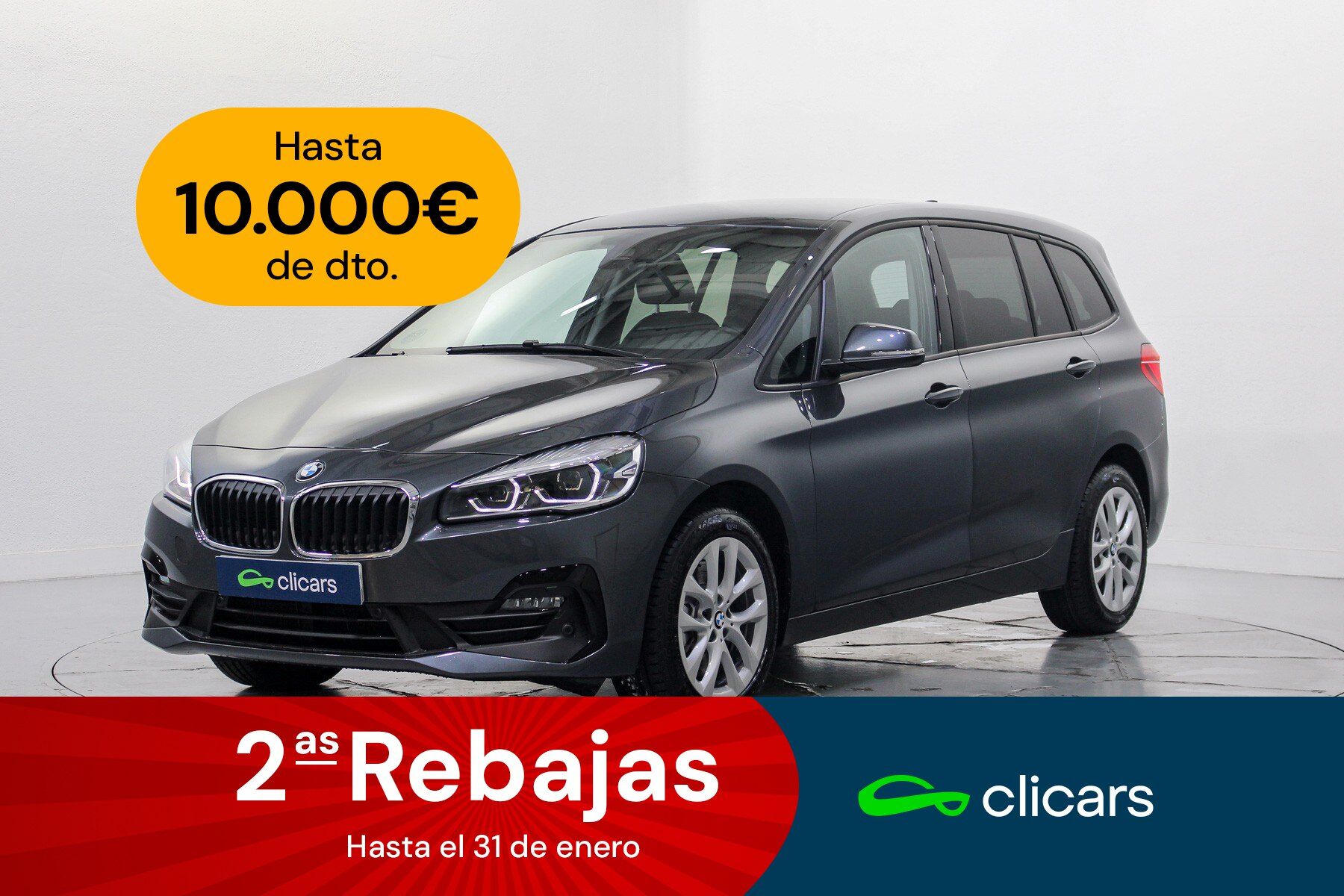 BMW Serie 2 (218d Gran Tourer) en Madrid