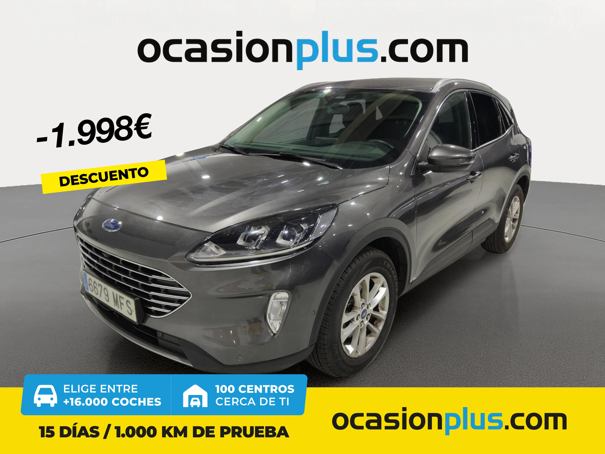 FORD Kuga (1.5 EcoBoost Titanium 4x2 110 kW (150 CV)) en Madrid