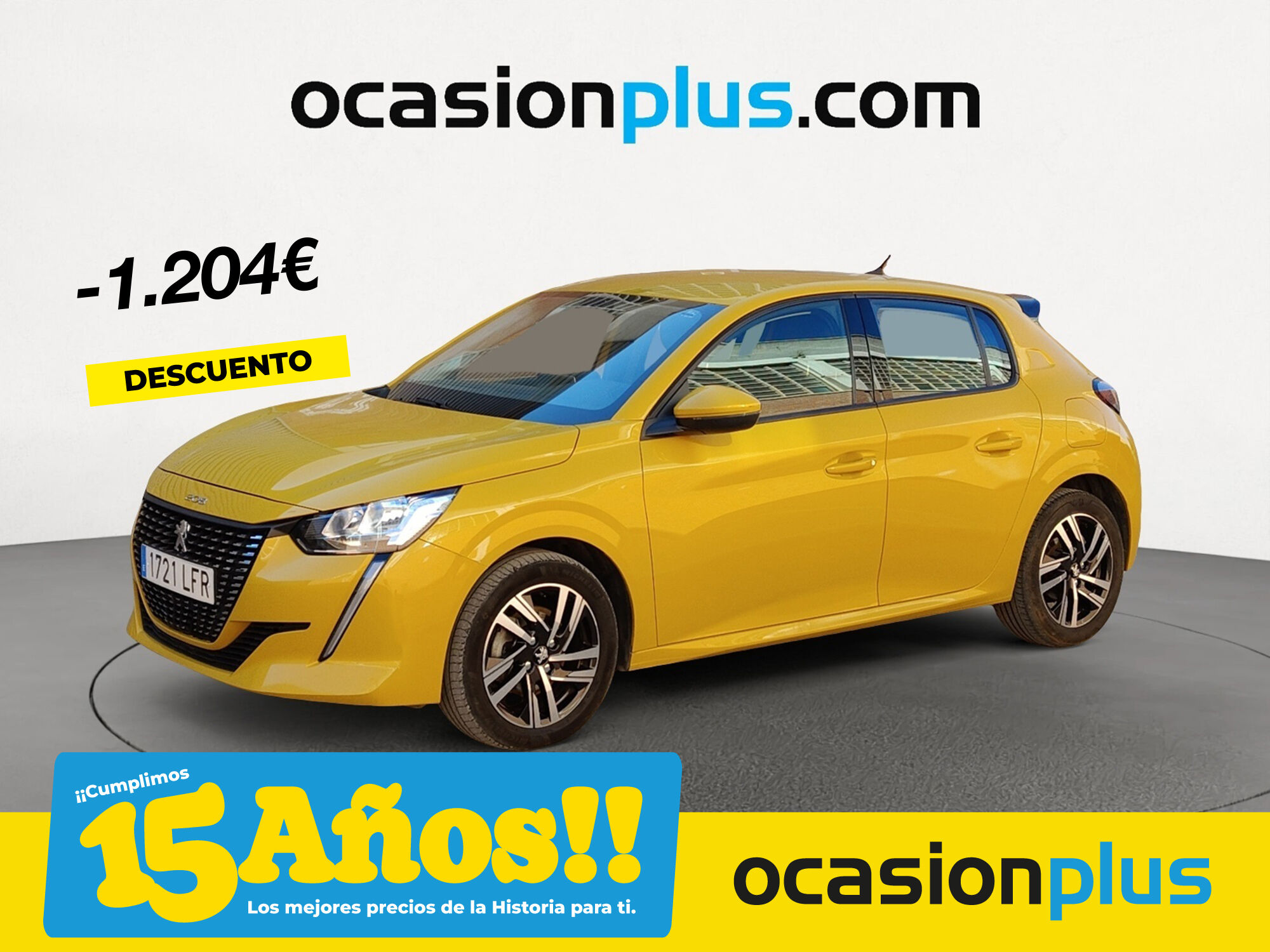 PEUGEOT 208 (PureTech 100 Allure EAT8 75 kW (100 CV)) en Madrid